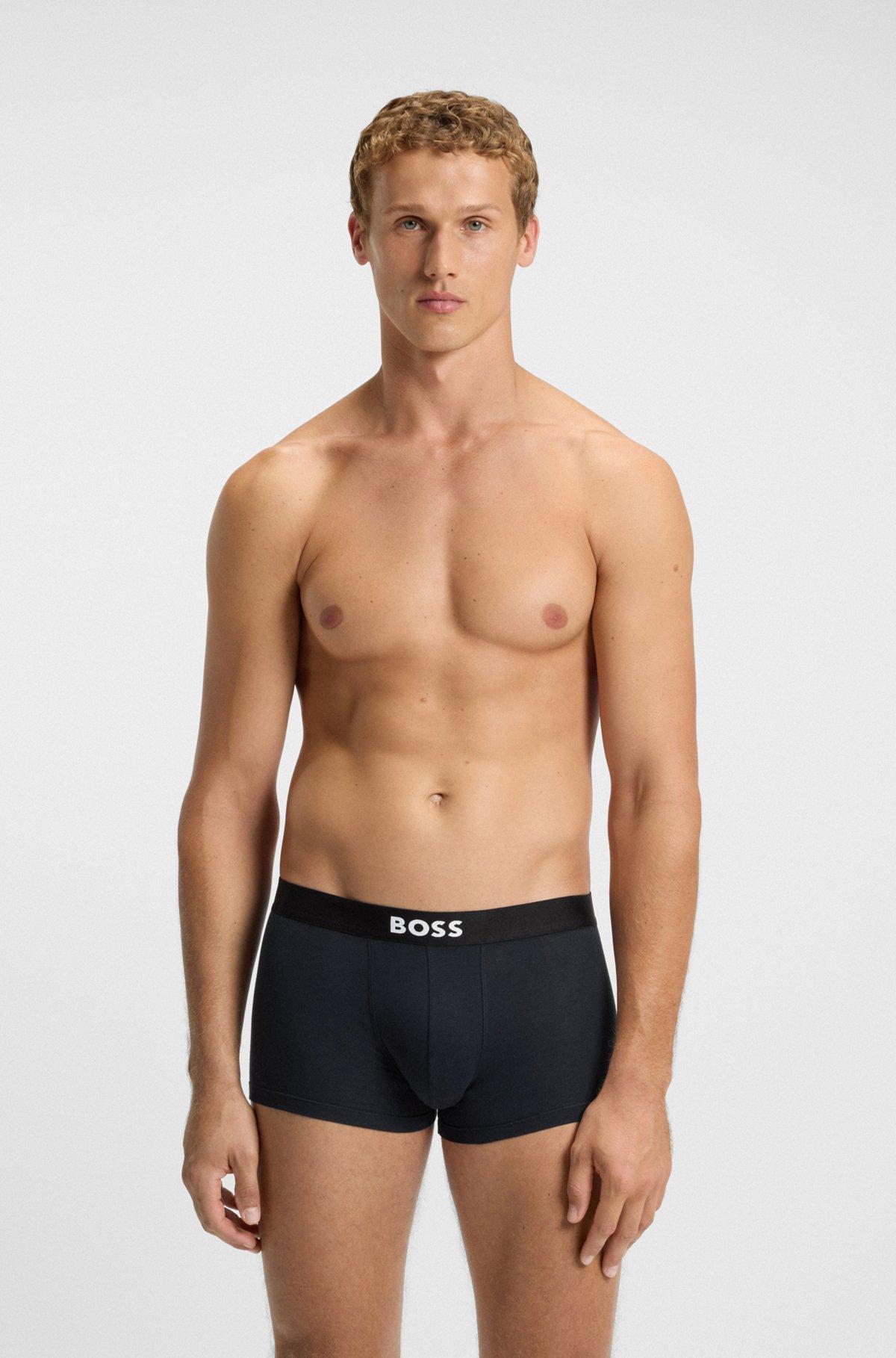 Three-pack of stretch-cotton trunks Product Image