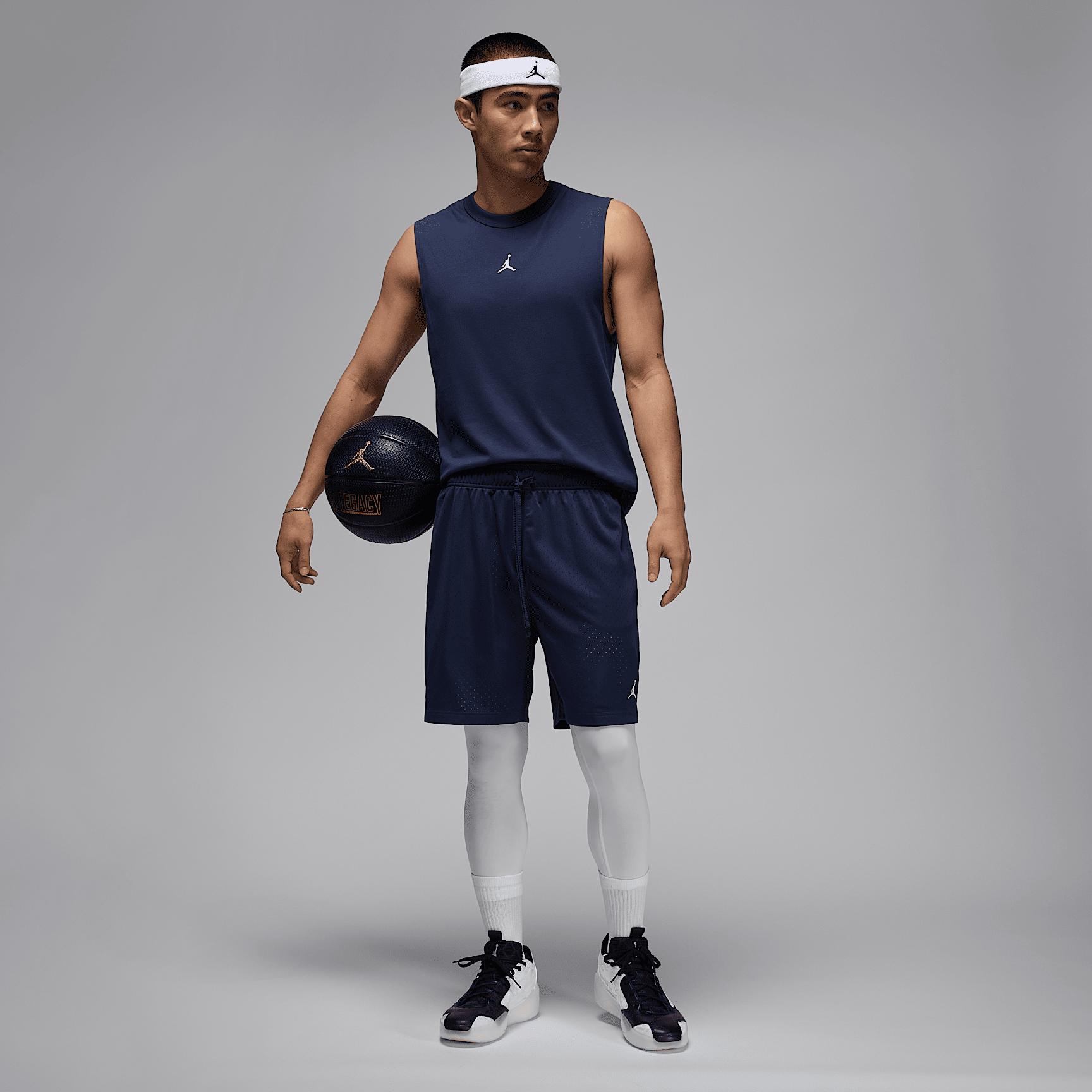 Mens Jordan Sport Dri-FIT Mesh Shorts | FN5816-410 Product Image
