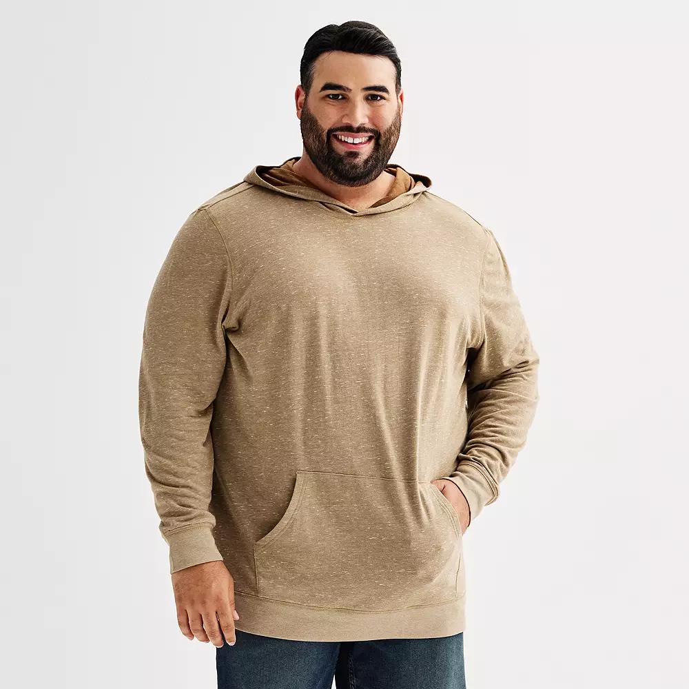 Big & Tall Sonoma Goods For Life® Double-Knit Hoodie, Men's,  Product Image
