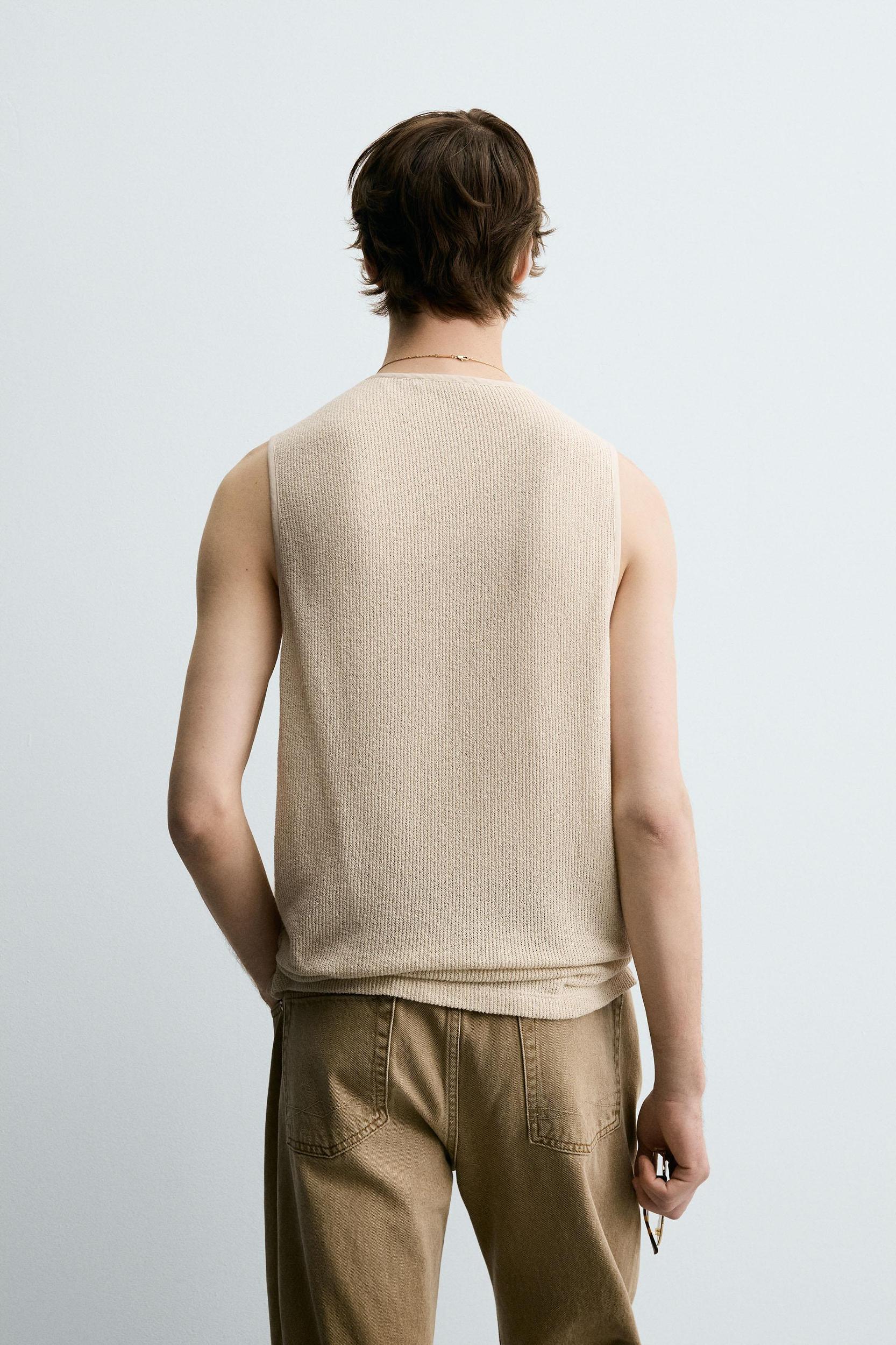 TEXTURED TANK TOP Product Image
