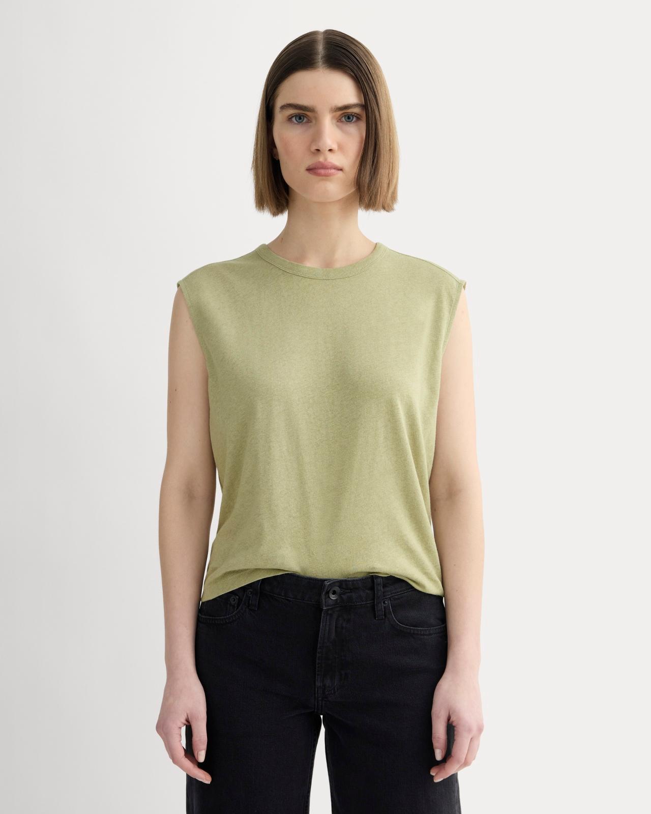 Womens Muscle T-Shirt in Cotton Linen by Everlane Product Image