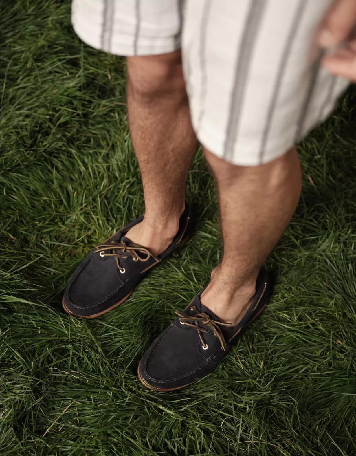 G.H. Bass Men's Hampton Leather Boat Shoe Product Image