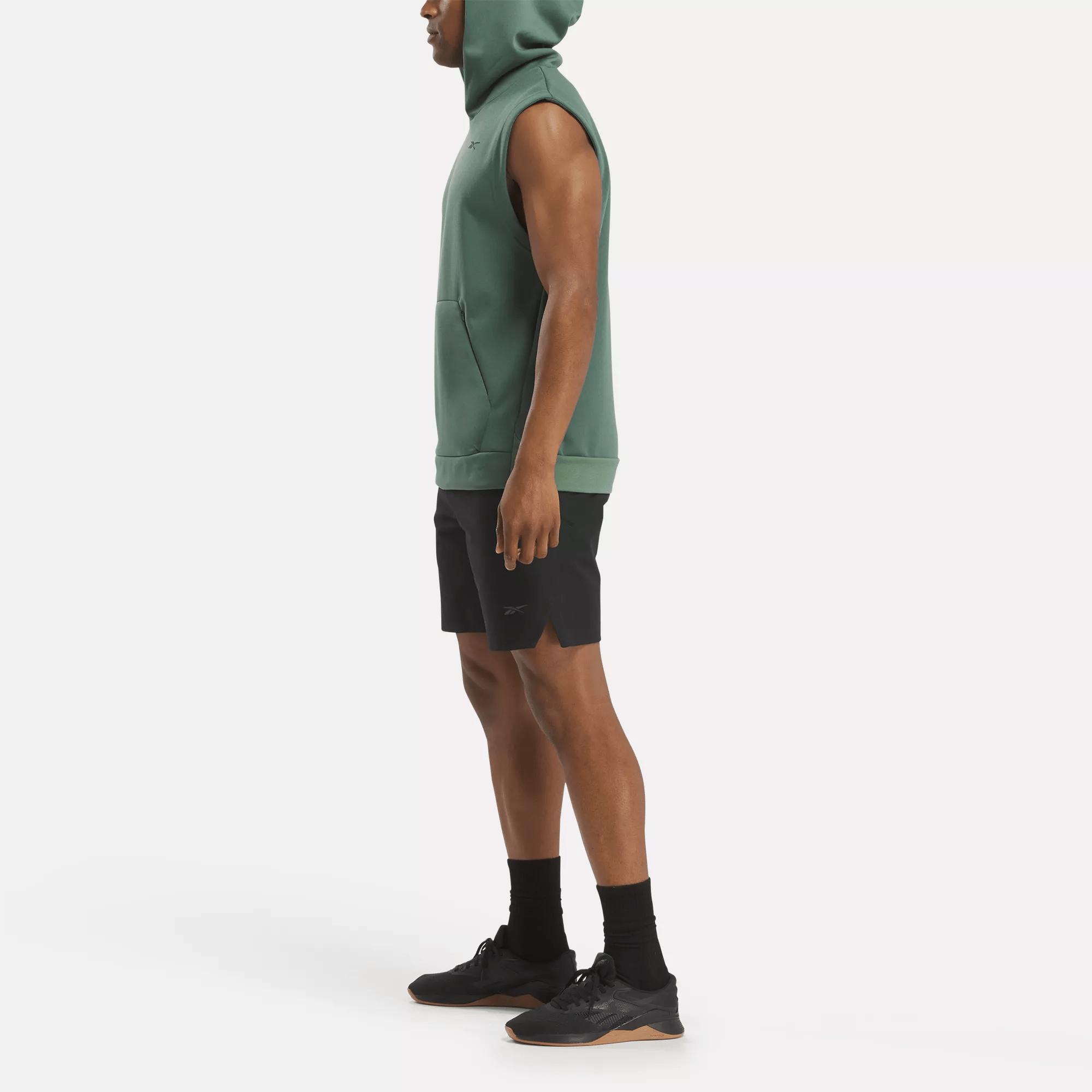 Men's Strength Sleeveless Hoodie Male Product Image