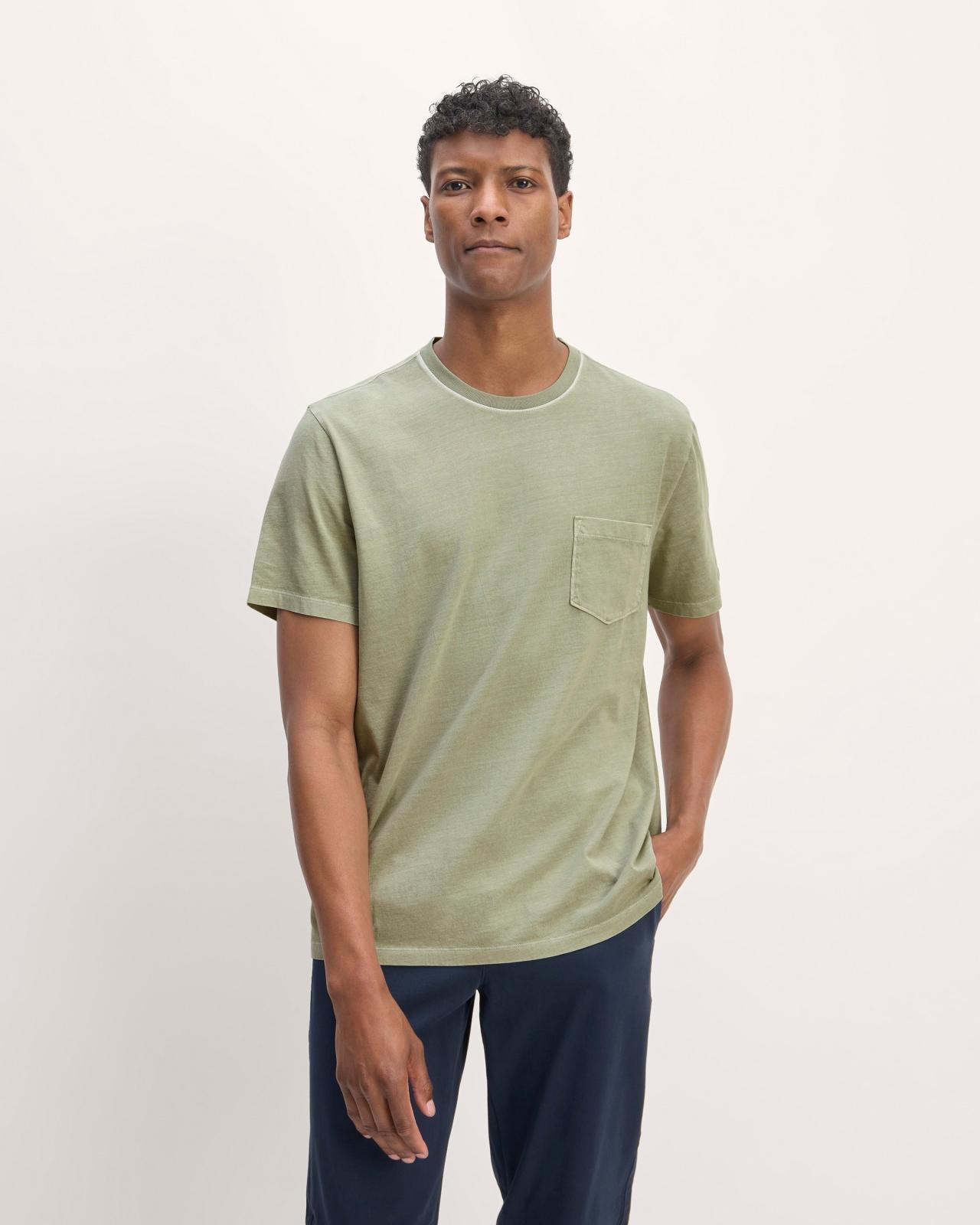 The Essential Organic Garment-Dyed Crew Product Image