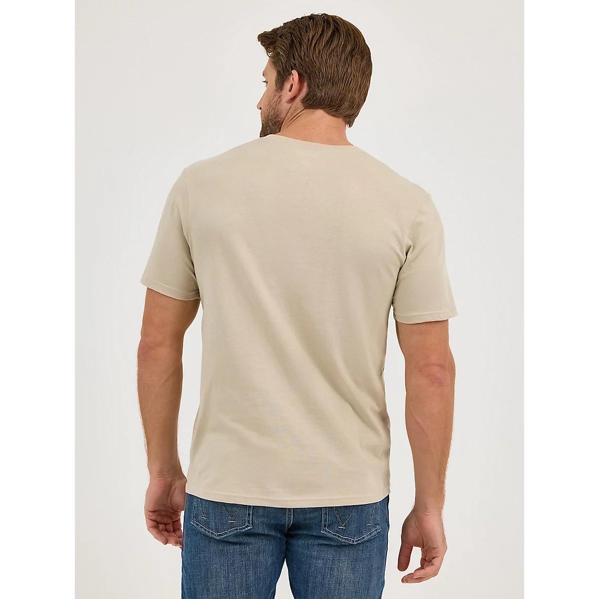 Men's Wrangler Longhorn Graphic T-Shirt in Trench Coat Product Image