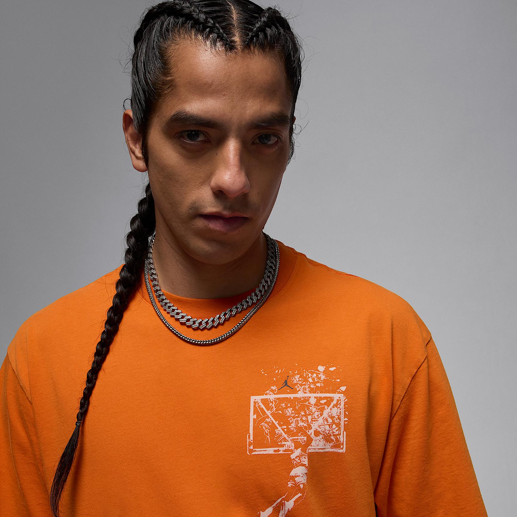 Men's Jordan Brooklyn Oversized Graphic T-Shirt Product Image