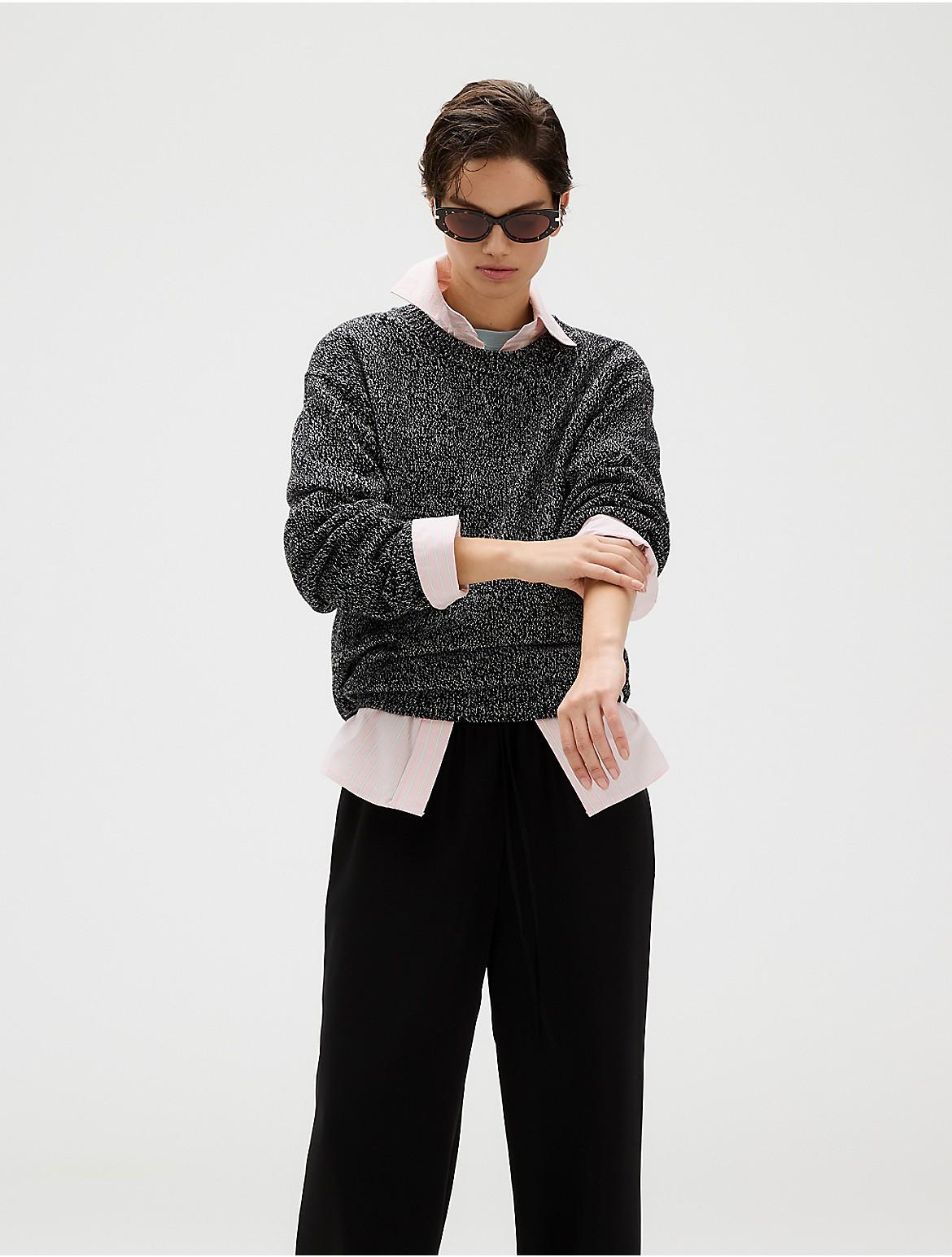 Calvin Klein Womens Flowing Pull-On Pants Product Image