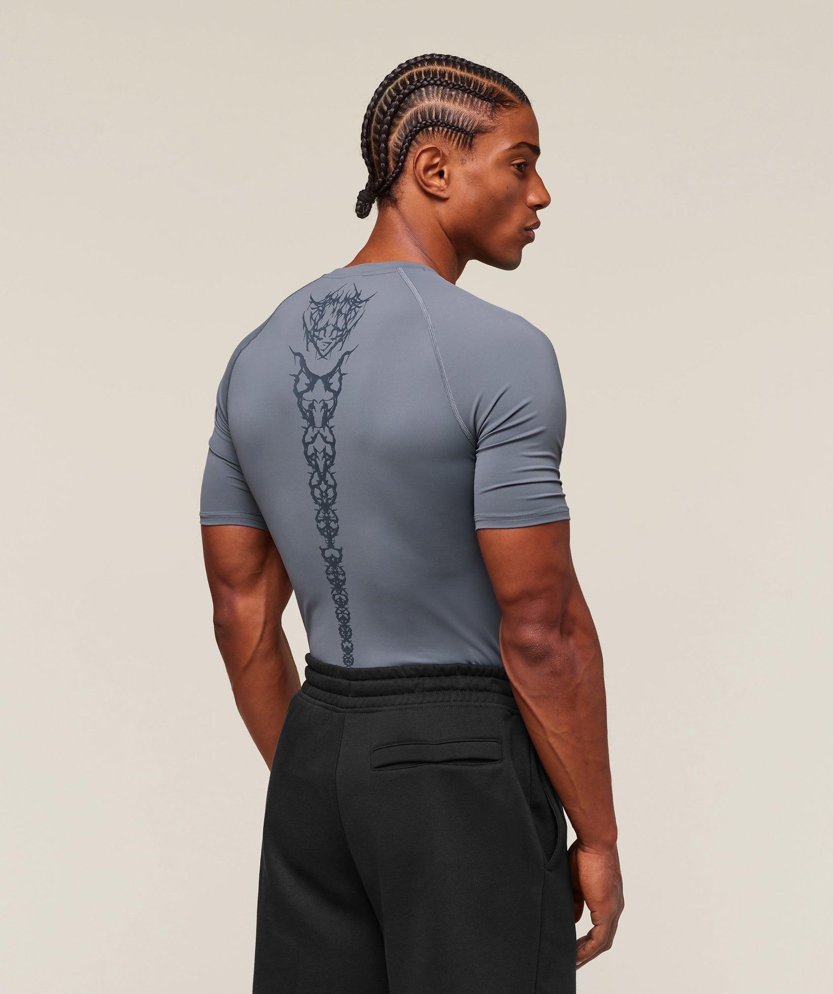 Gymshark Carlos Belcast x Element Baselayer - Iron Blue Male Product Image