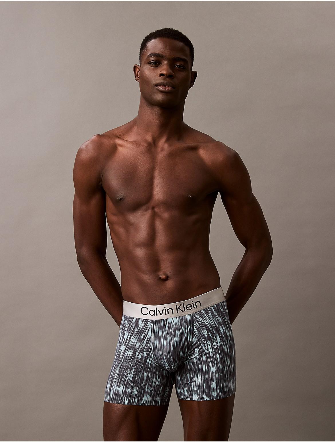 Calvin Klein Mens Brushed Microfiber Stretch Boxer Brief - Grey Product Image