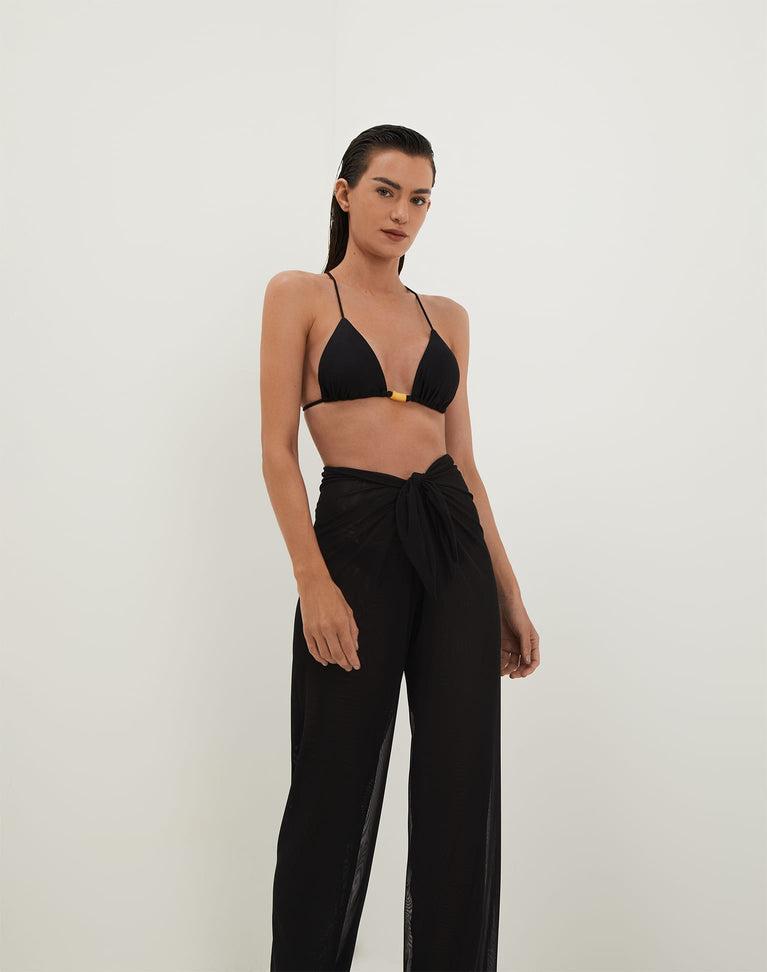 Pareo Pants - Black Product Image