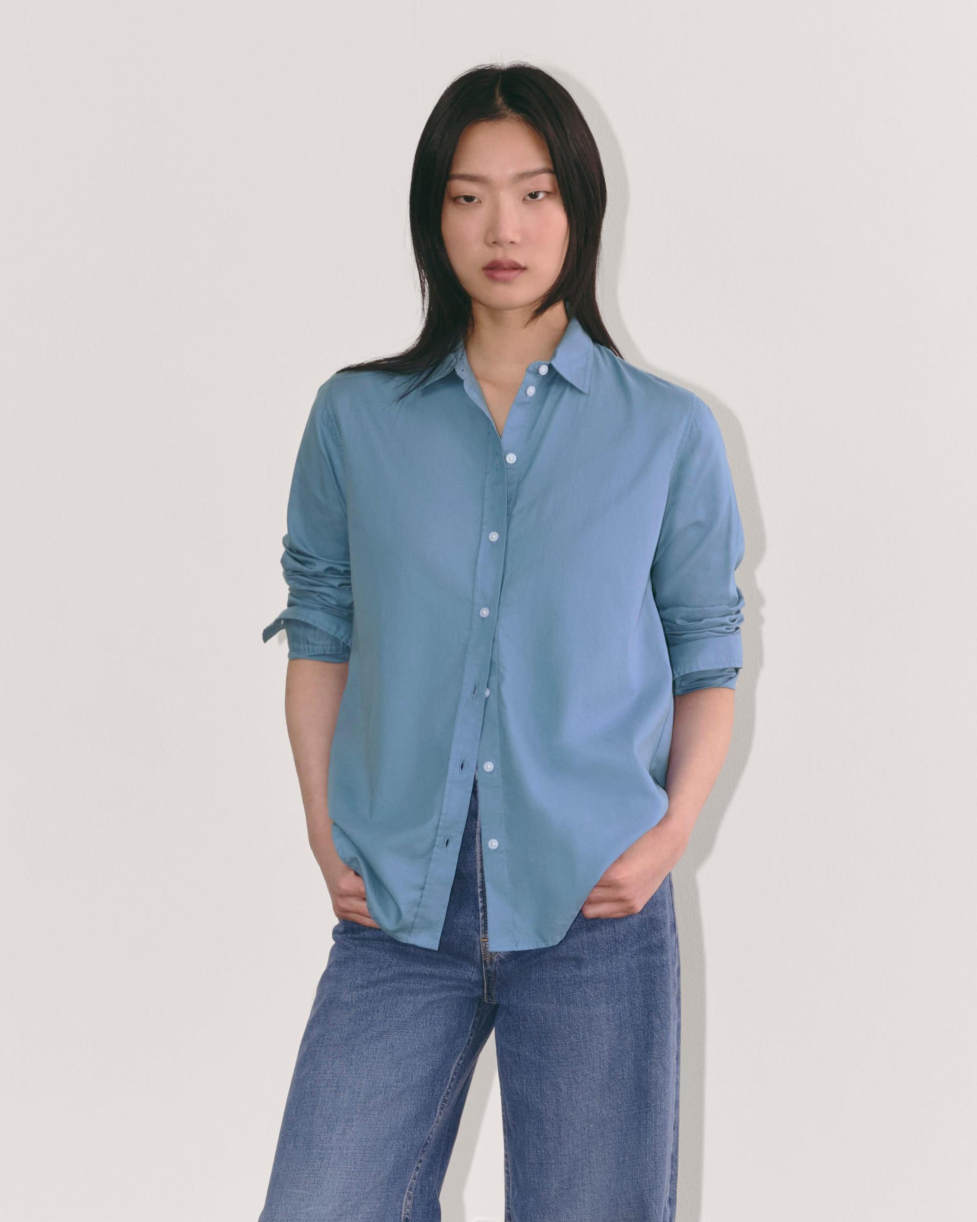 Womens Must-Have Shirt in Silky Cotton by Everlane Product Image