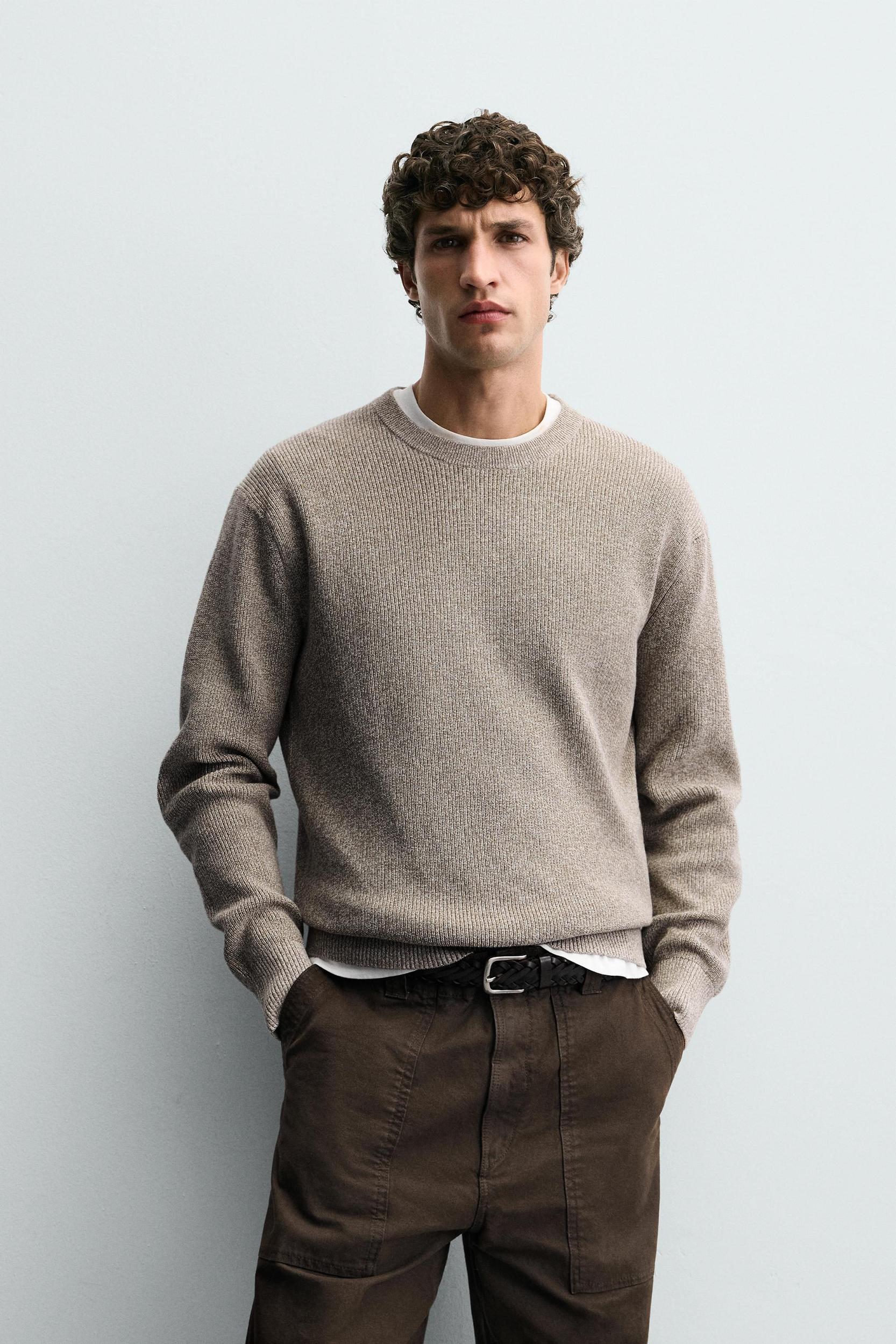 PURL KNIT SWEATER Product Image