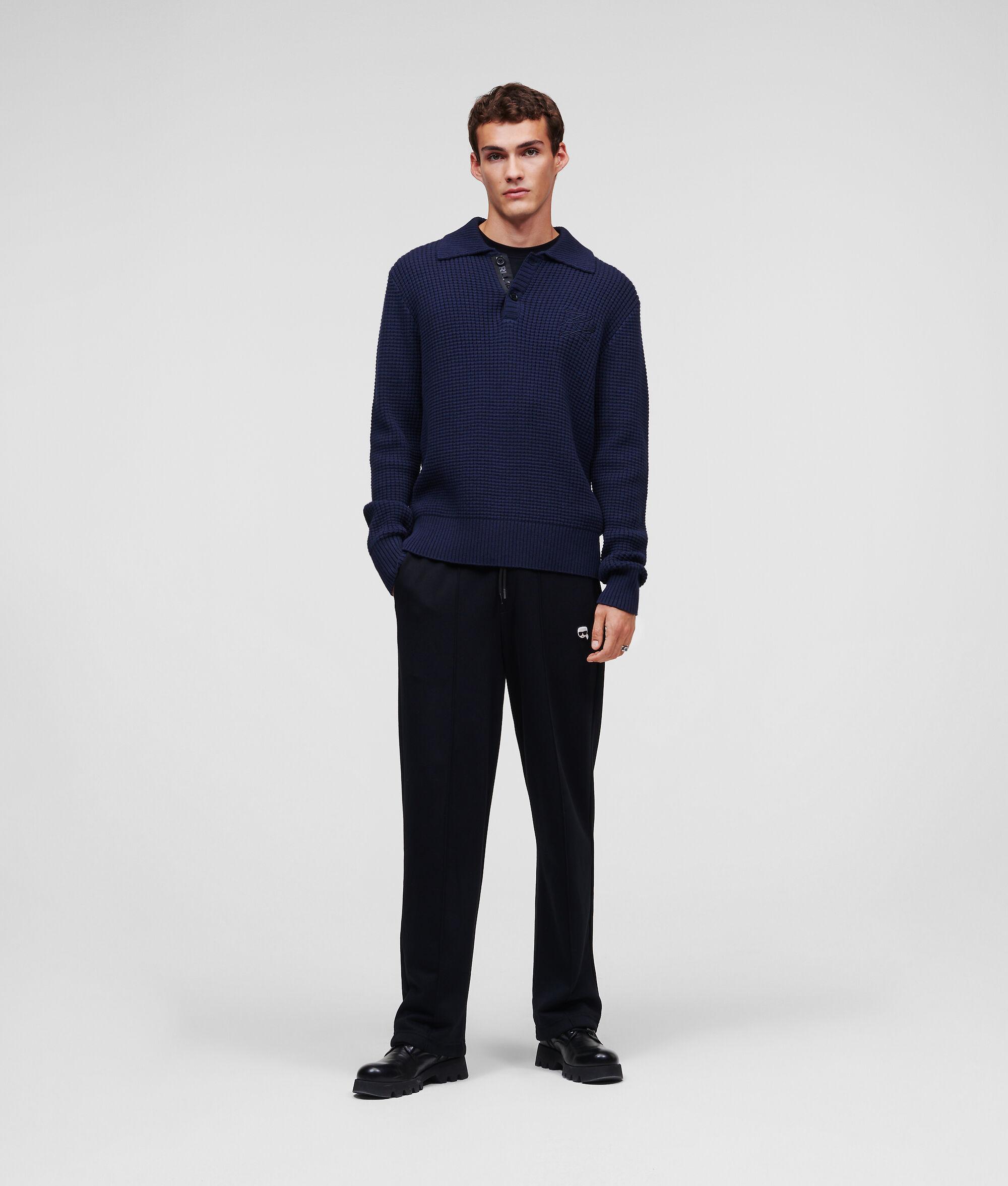 LONG-SLEEVED SOUTACHE AUTOGRAPH POLO Product Image