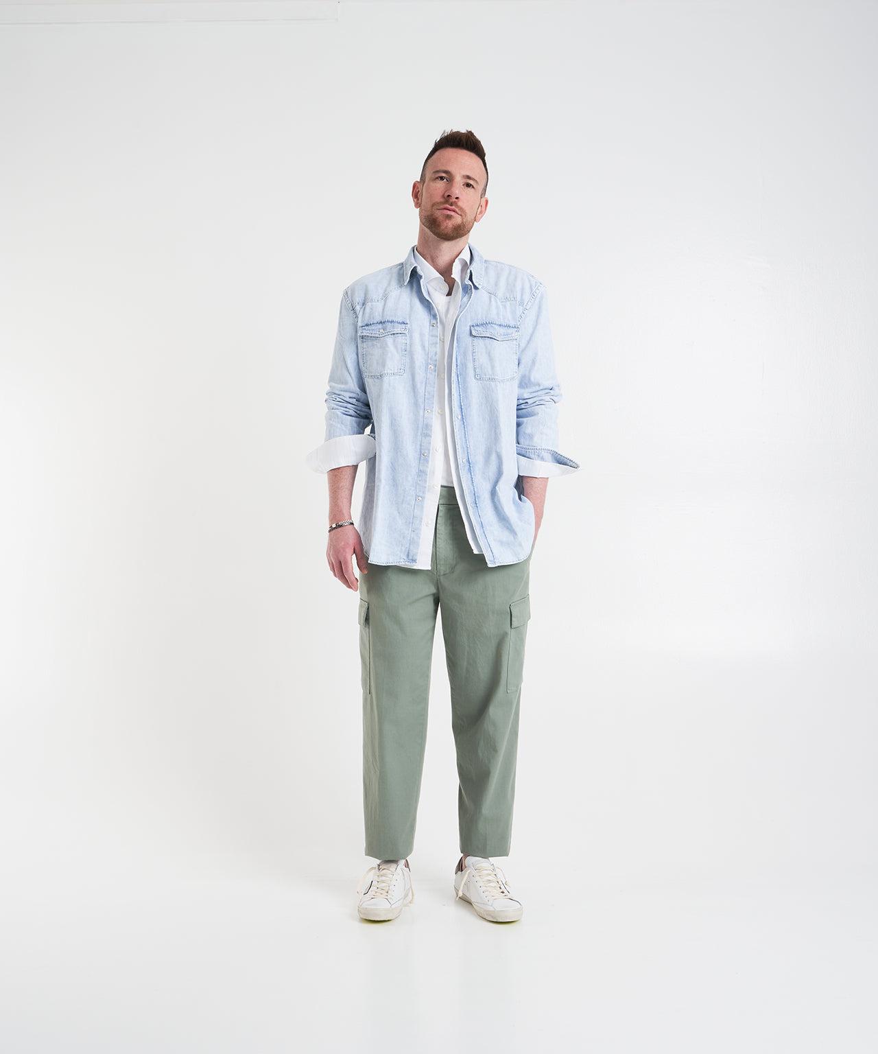 Denim shirt Product Image