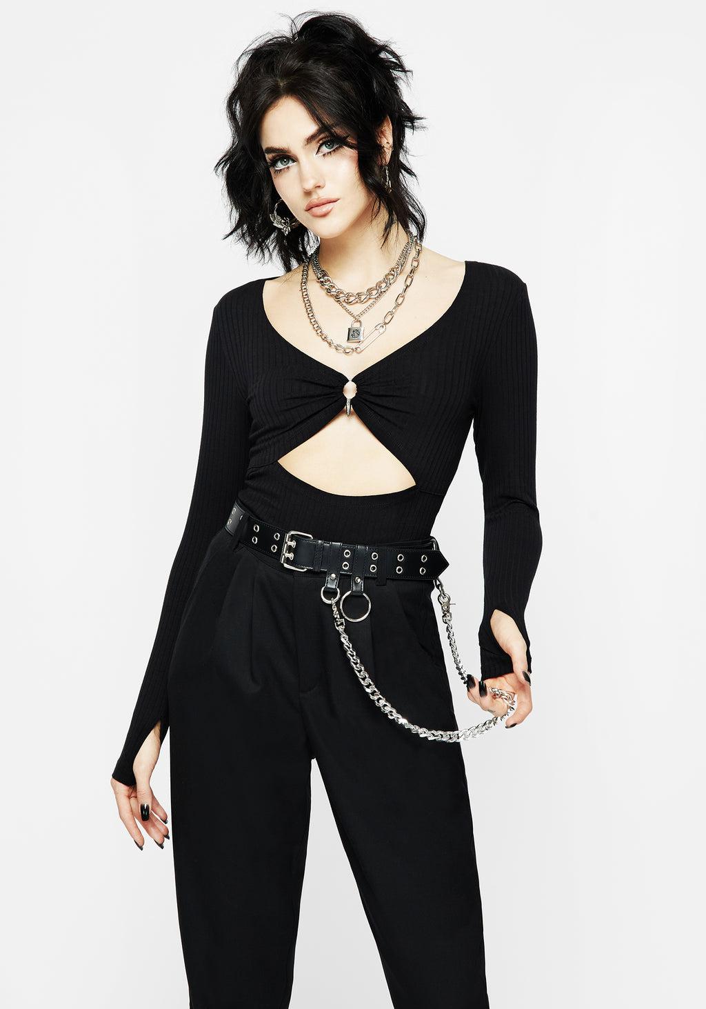 Fury Double Eyelet Chain Belt Product Image