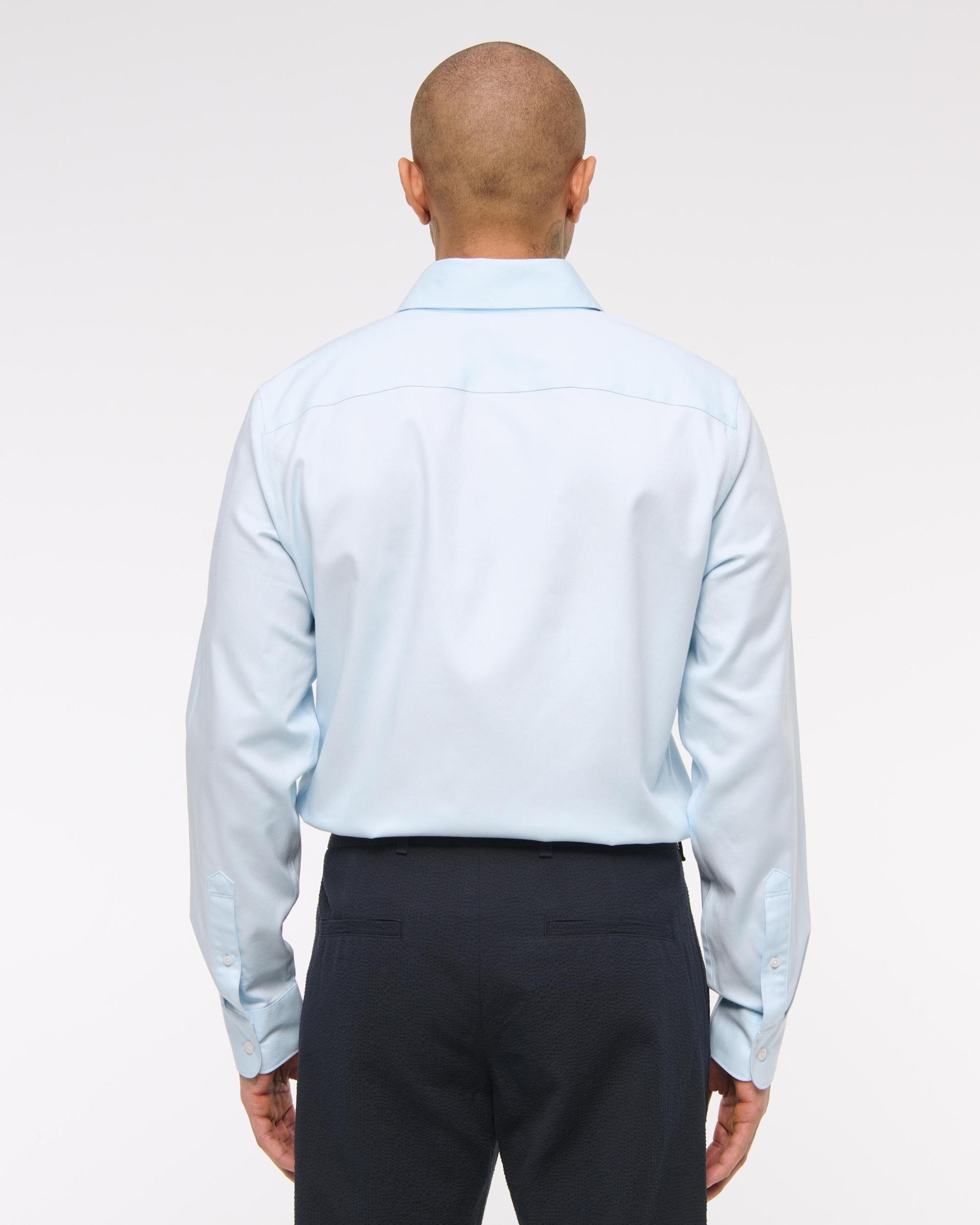 The A&F Collins Slim Suiting Shirt Product Image