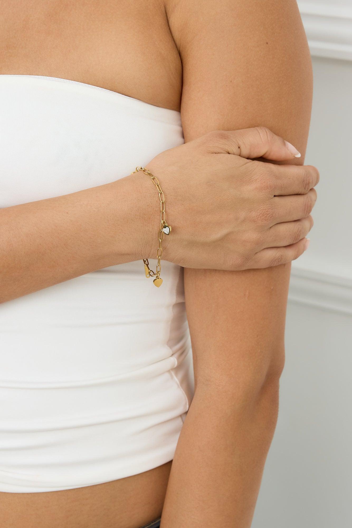 Love Like This Bracelet Gold Product Image