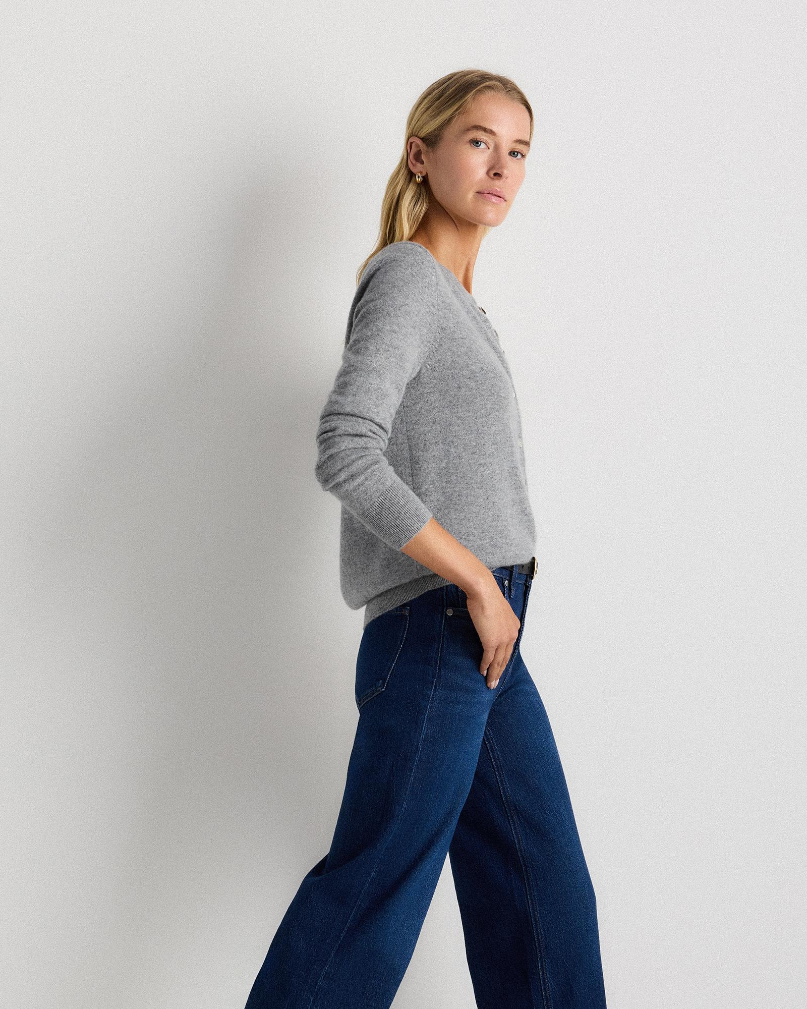 Quince | Women's Mongolian Cashmere Cardigan Sweater Size XL Product Image