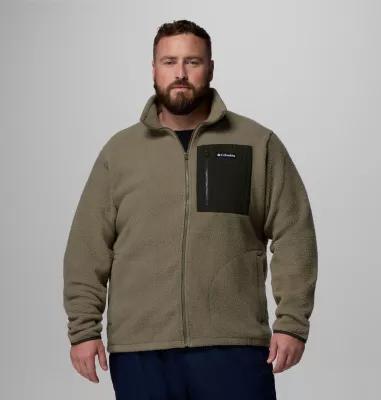 Columbia Mens Jasper Ridge Pebbled Full Zip Fleece - Big- Product Image