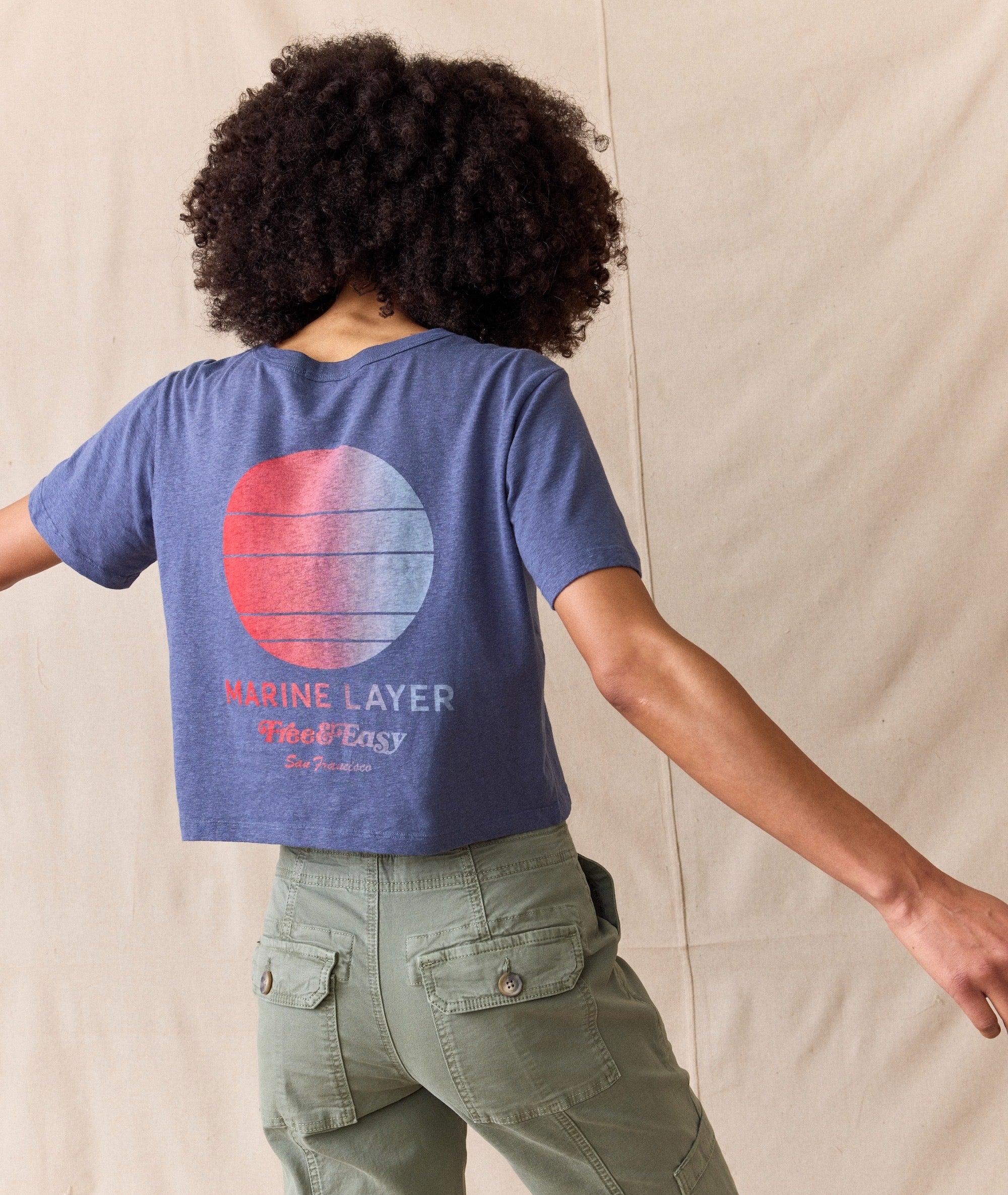 ML x Free & Easy Crop Graphic Tee Product Image