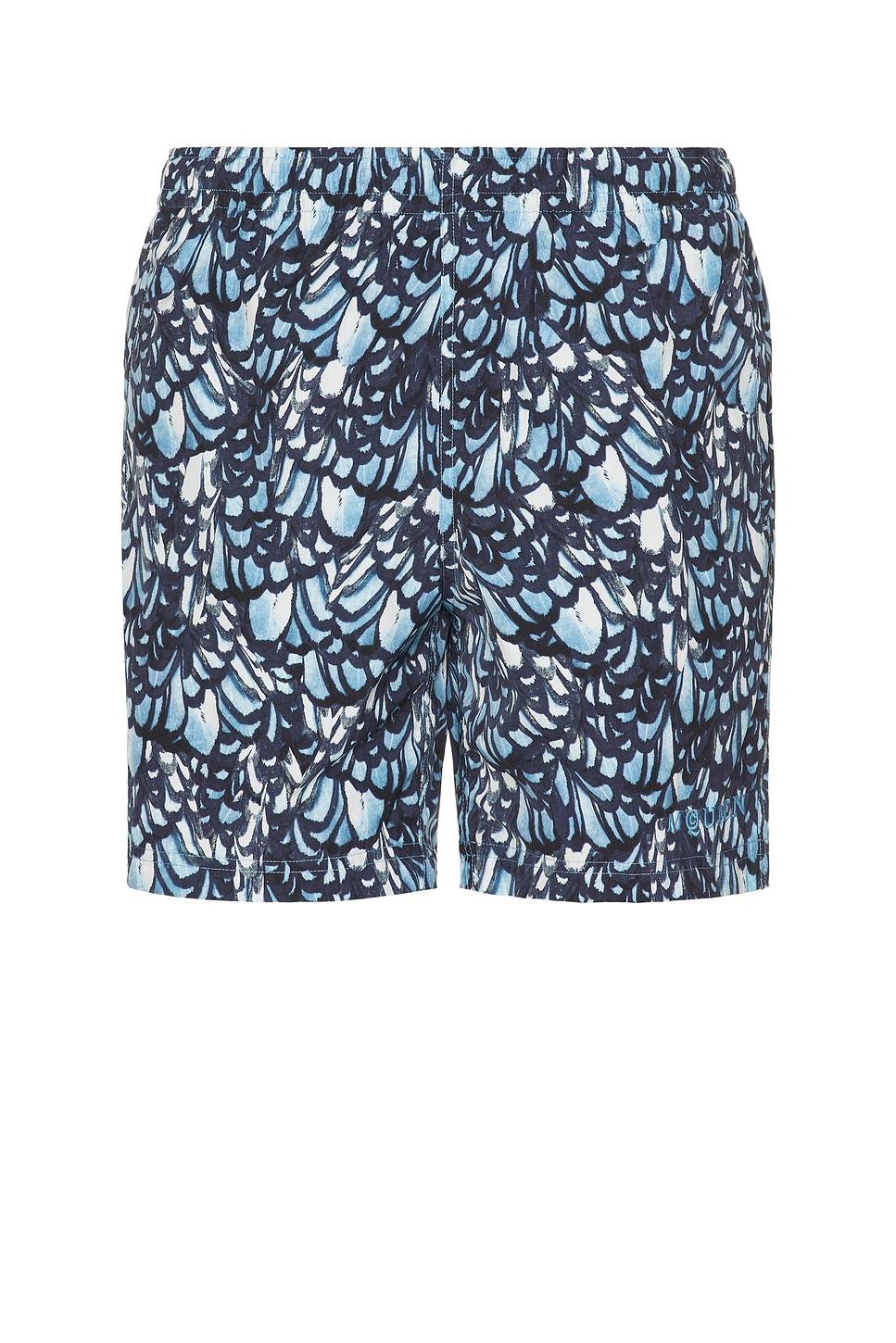 Feather Print Swim Short Product Image