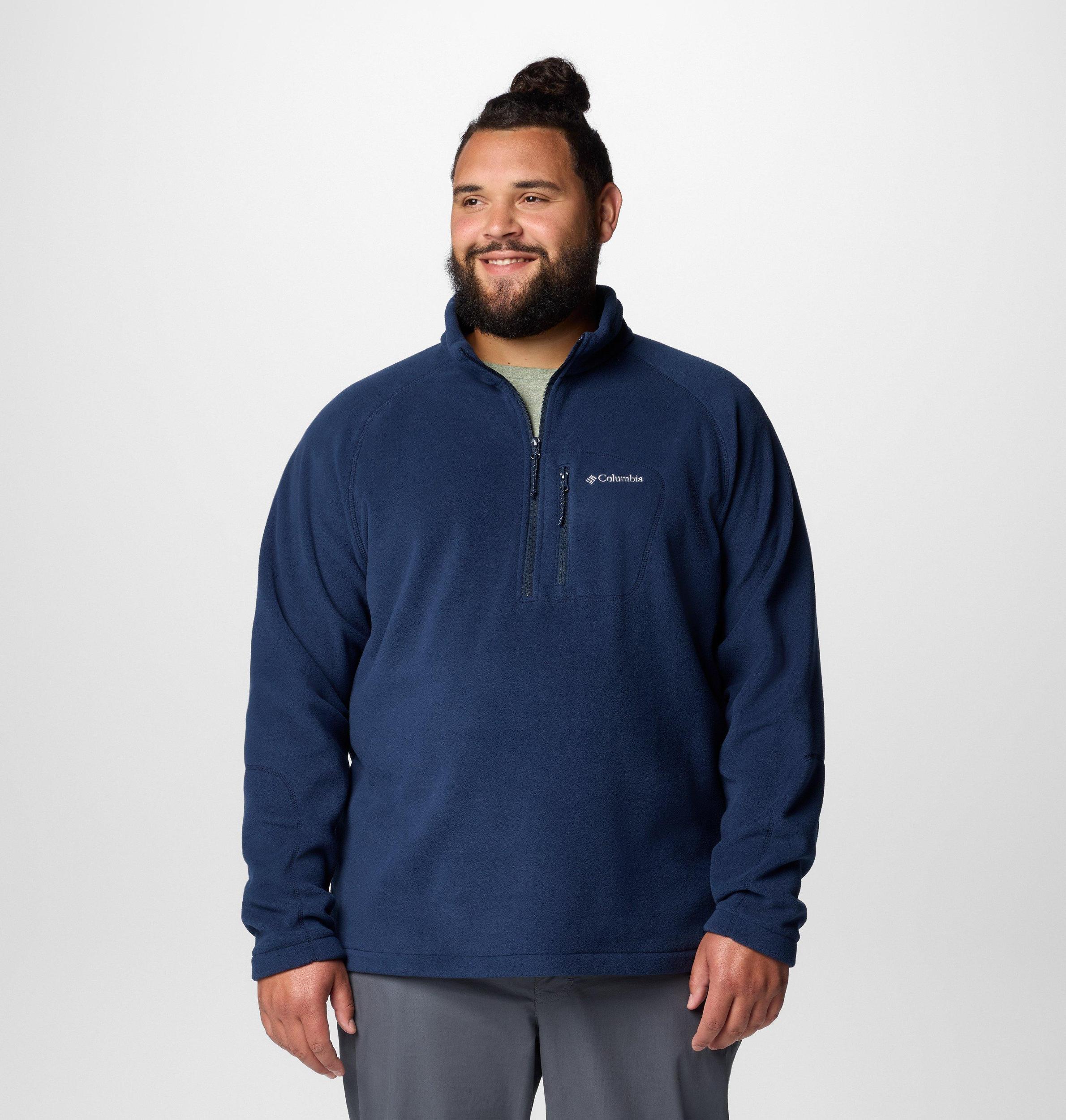 Columbia Mens Fast Trek III Half Zip Fleece Pullover - Big- Product Image