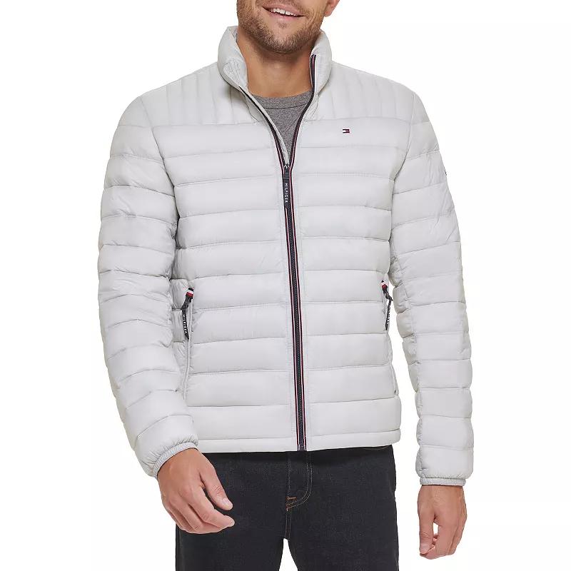 Big & Tall Tommy Hilfiger Stand Collar Packable Puffer Jacket, Men's,  Product Image