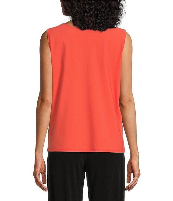 IC Collection Prada Knit Scoop Neck Sleeveless Tank Product Image