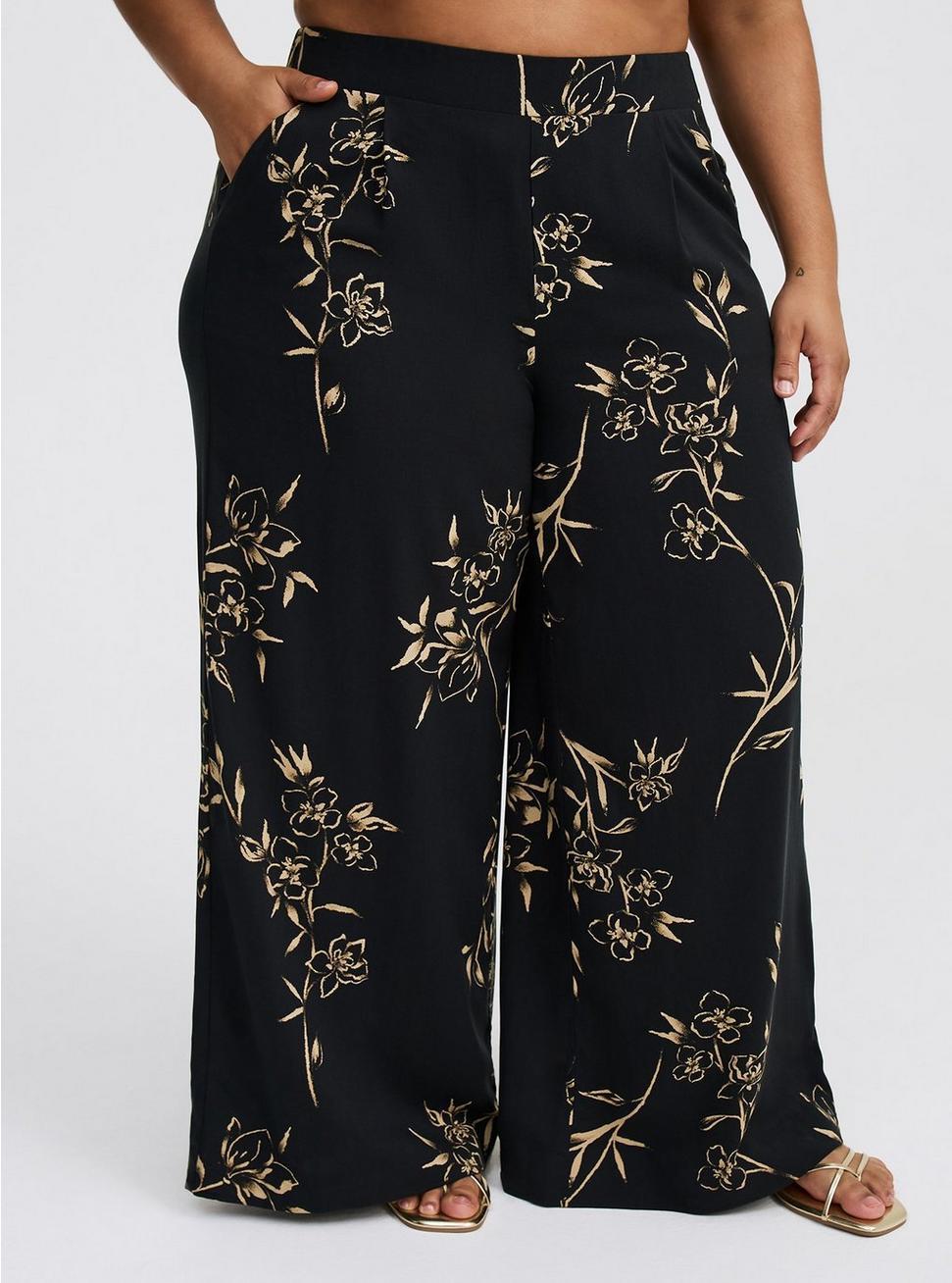 High-Rise Pull-On Wide-Leg Pant Product Image