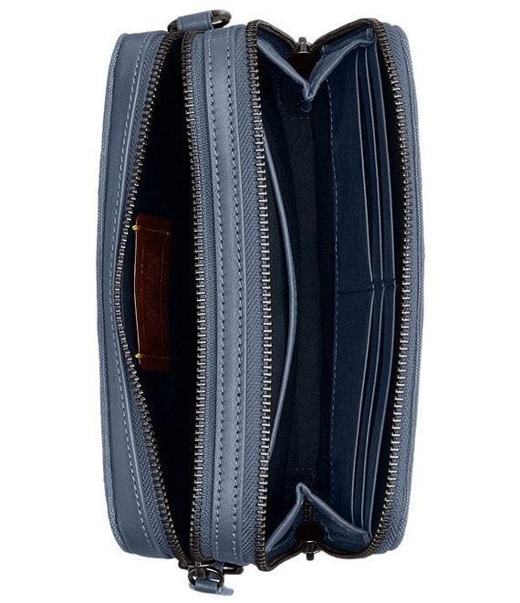 COACH Charter Signature Jacquard/Refined Calfskin Leather Crossbody Bag Product Image