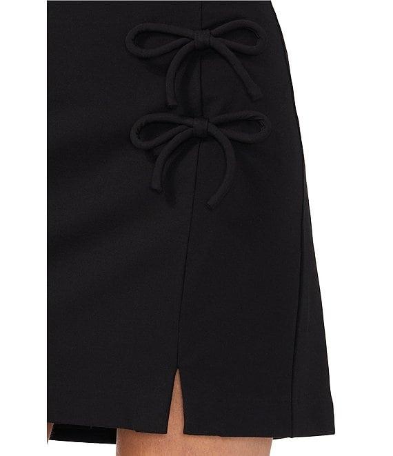 CeCe A Line Bow Mini Skirt Product Image