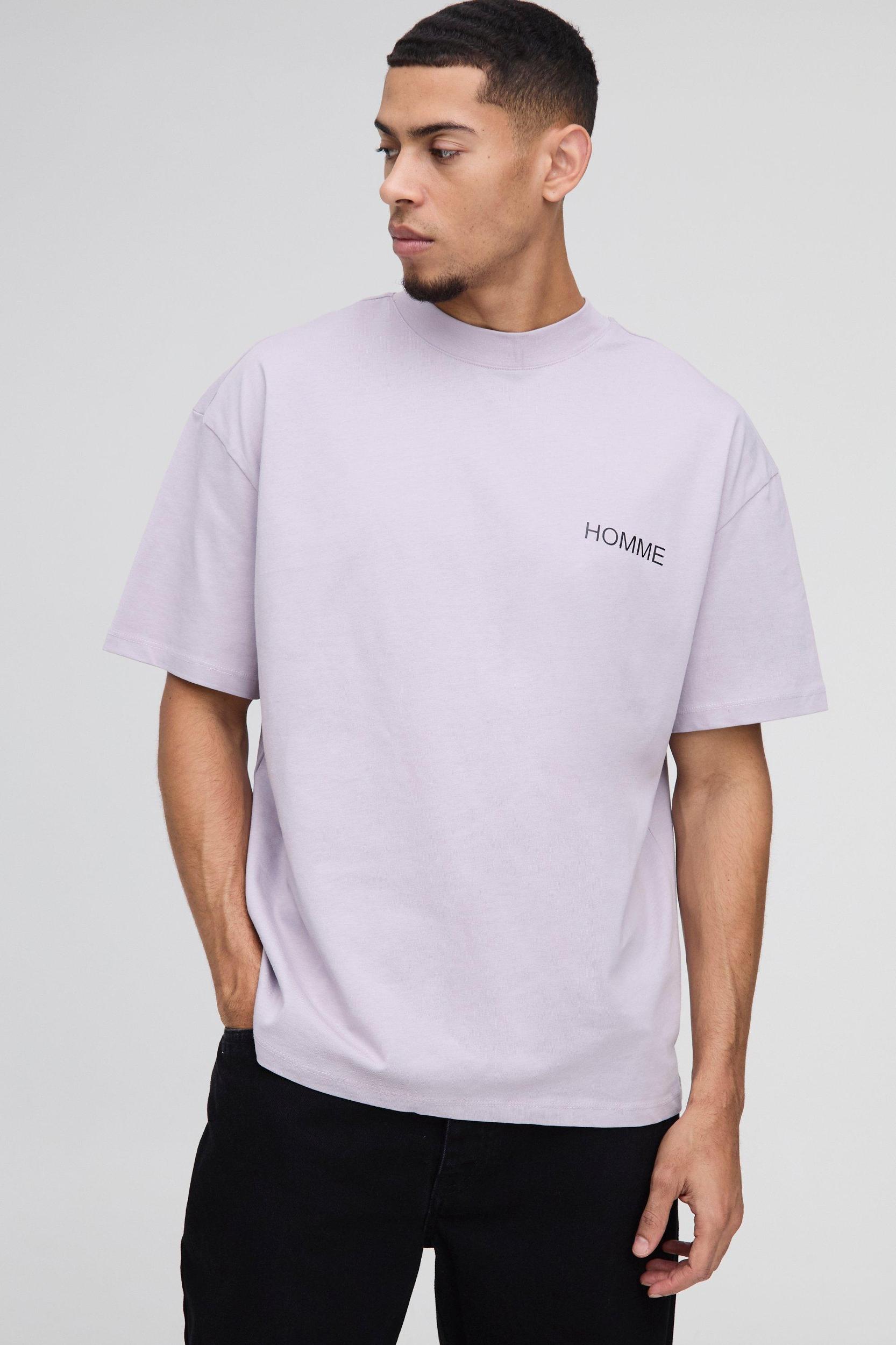 Oversized Branded Print T-Shirt | boohooMAN USA Product Image