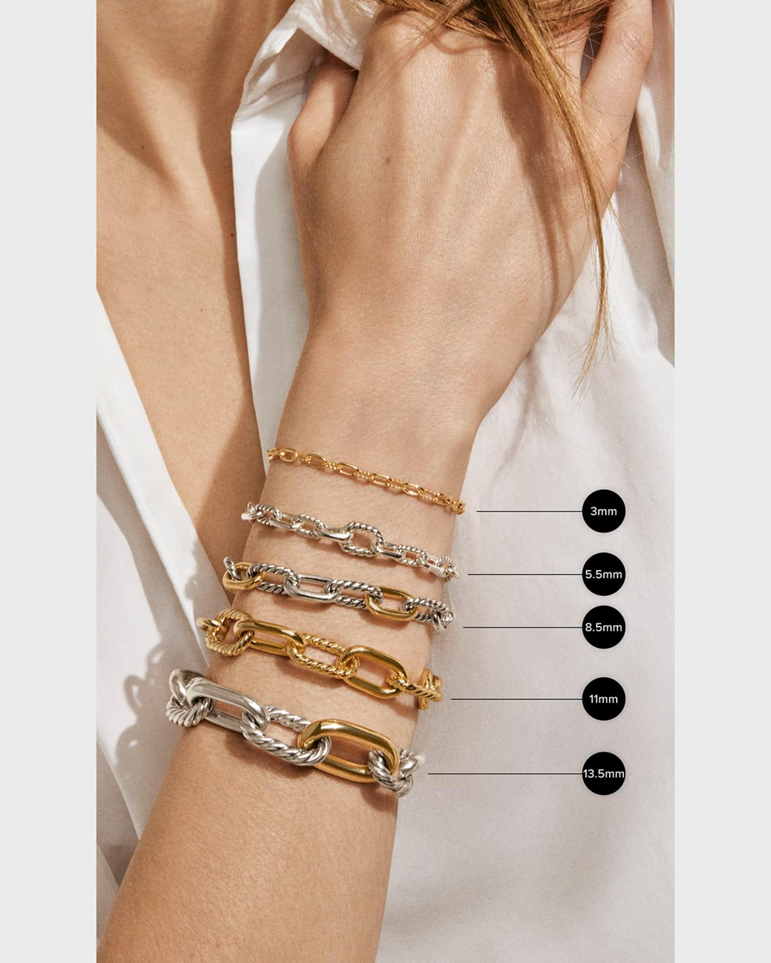 Womens DY Madison Chain Bracelet in Sterling Silver, 3mm Product Image