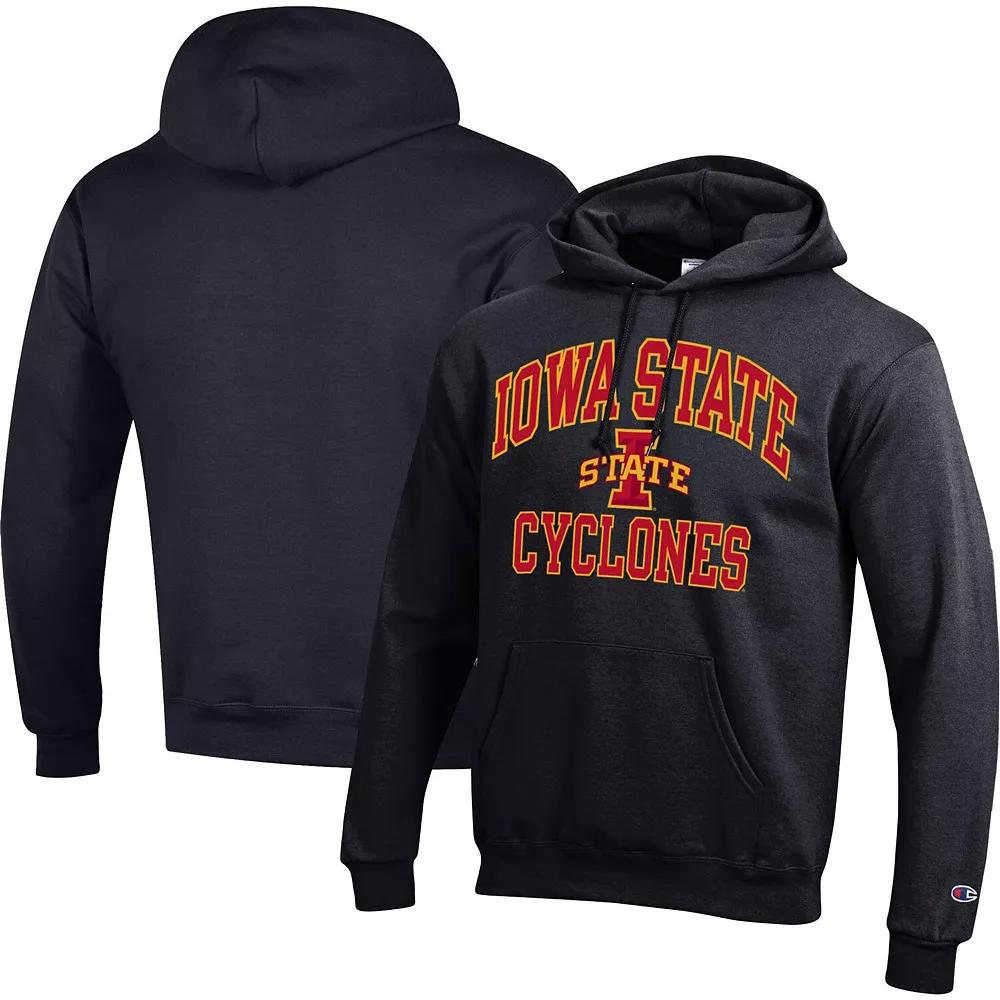 Men's Champion Black Iowa State Cyclones High Motor Pullover Hoodie,  Product Image