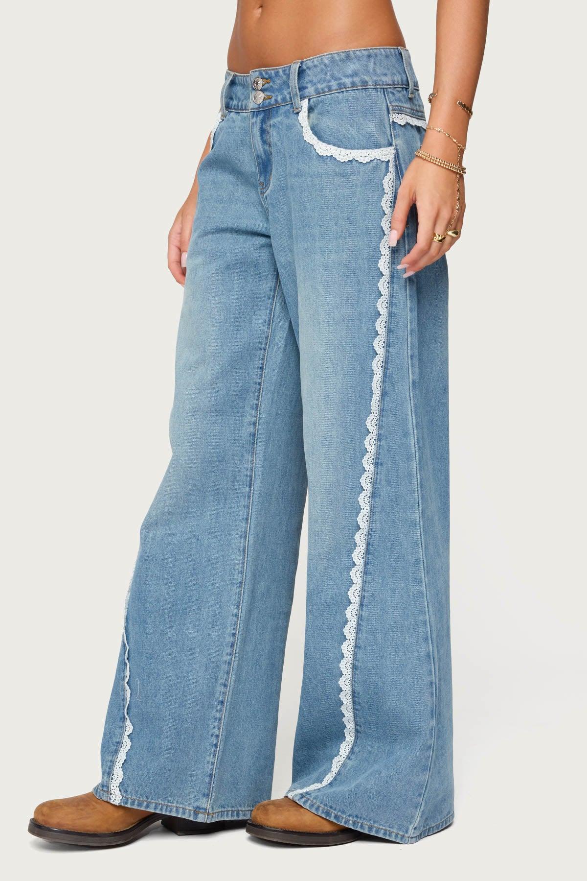 Alisha Lacey Low Rise Jeans Product Image