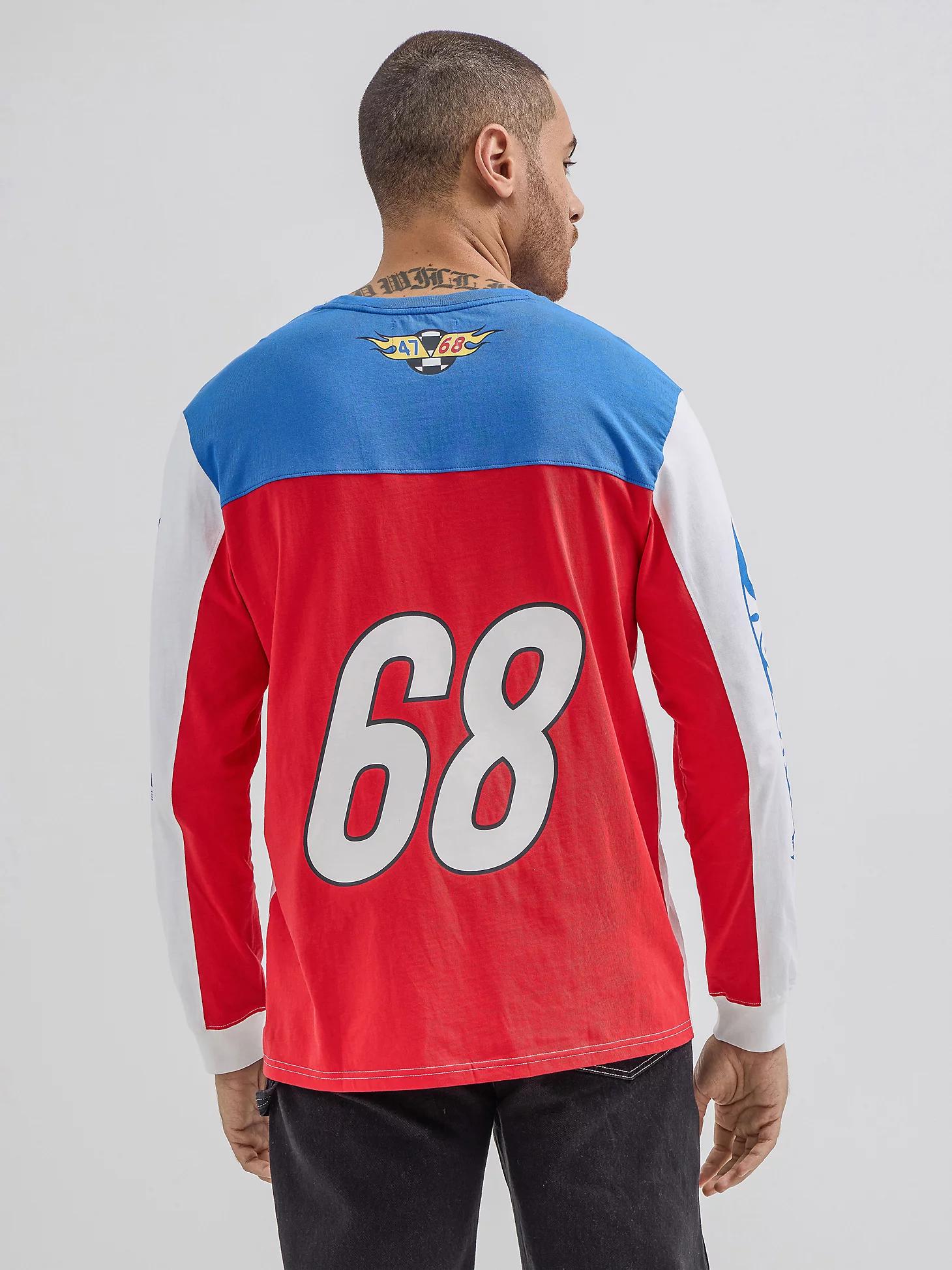 Wrangler® x Hot Wheels™ Men's Colorblock T-Shirt Product Image