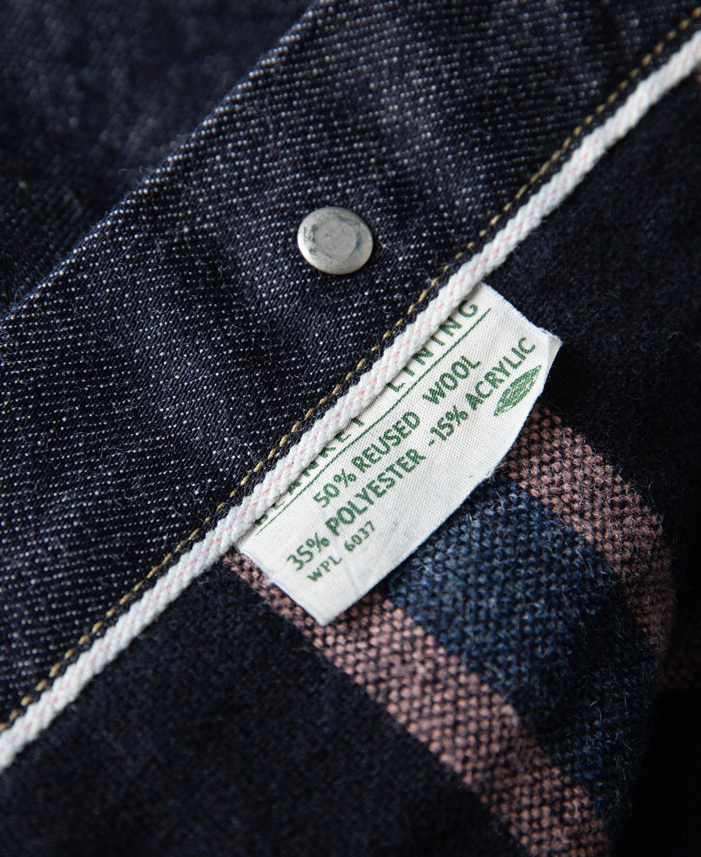 1950s Type 1 Blanket Lined Denim Jacket Product Image