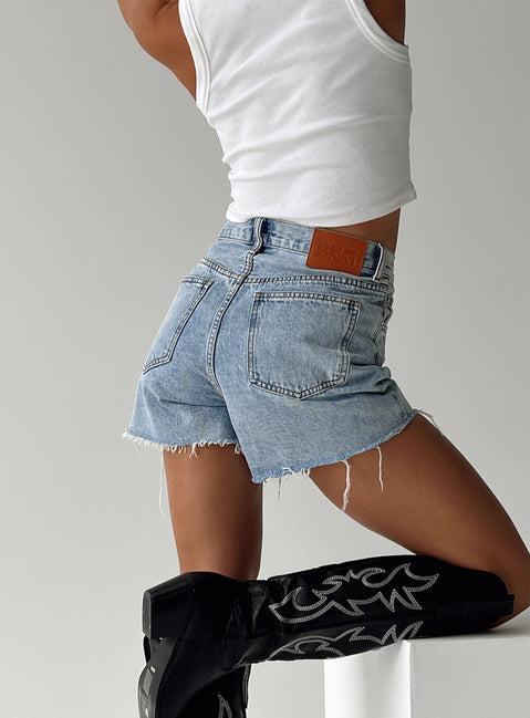 Xena Denim Shorts Product Image
