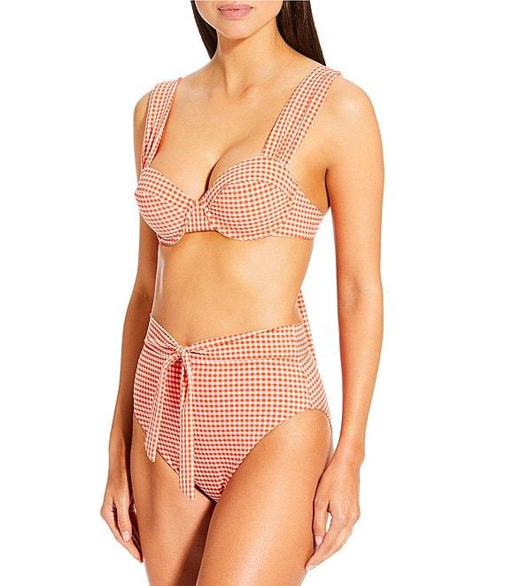 Antonio Melani x Style by Simkins Collins High Waisted Tie Swim Bottom Product Image