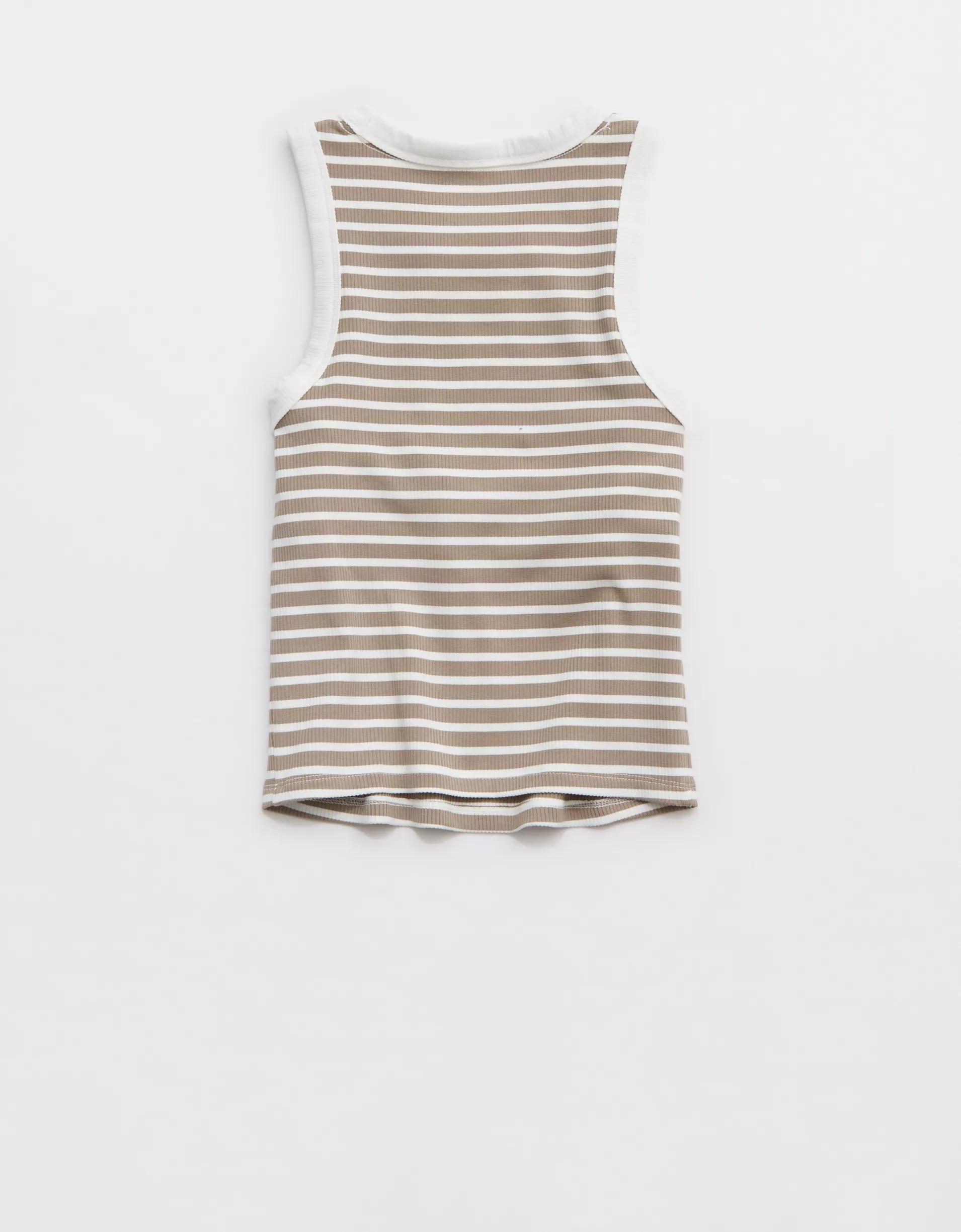 OFFLINE By Aerie Thumbs Up Heavyweight Cropped Tank Top Women's Product Image