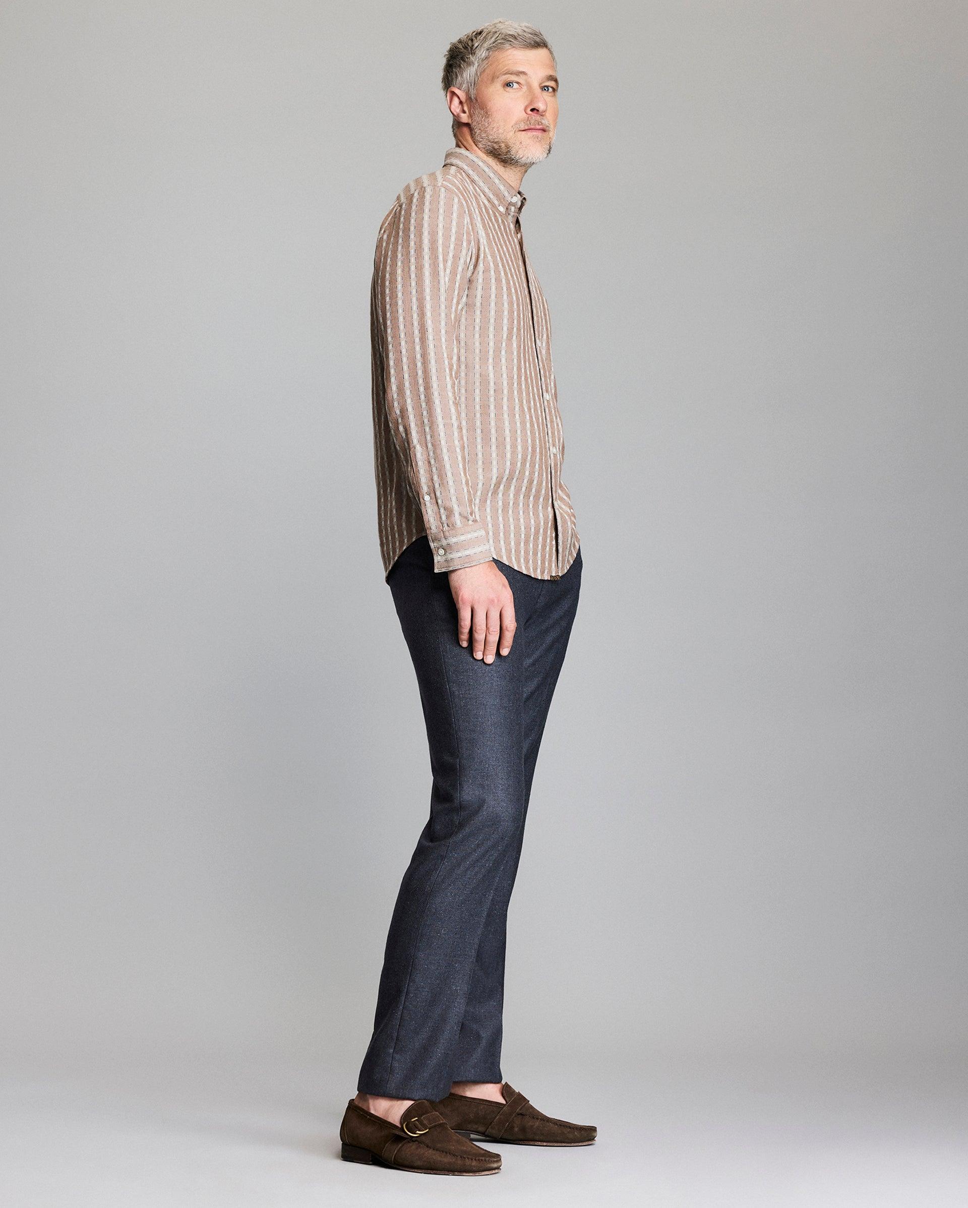 Dobby Stripe Tuscumbia Shirt Button Down -  Product Image