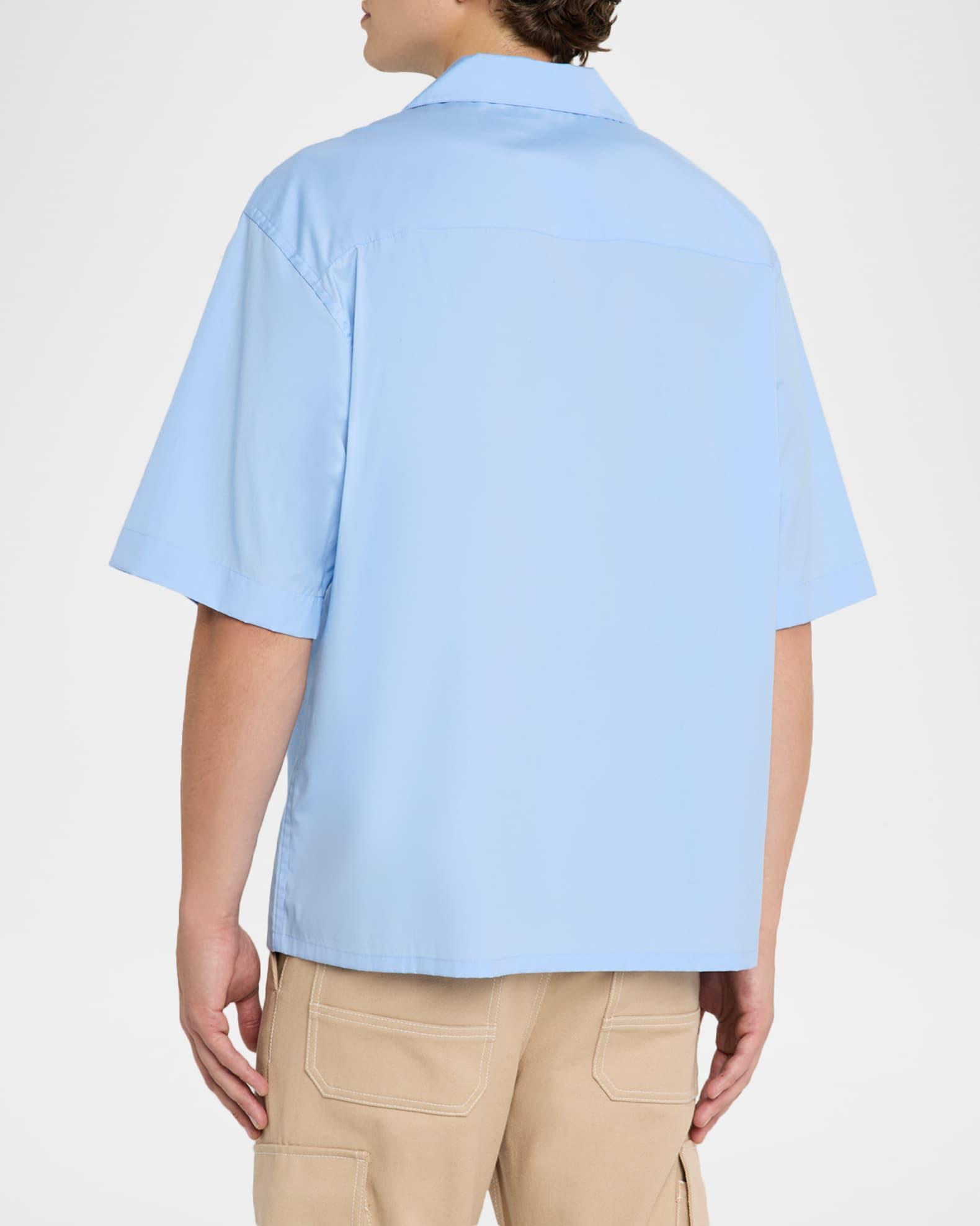 Men's Poplin Camp Shirt Product Image
