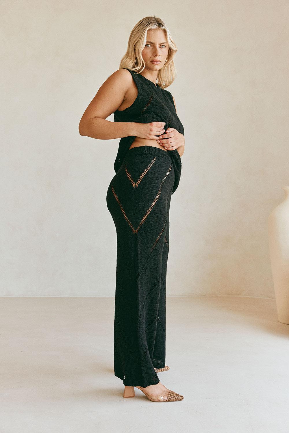 Josiah Pants - Black Product Image