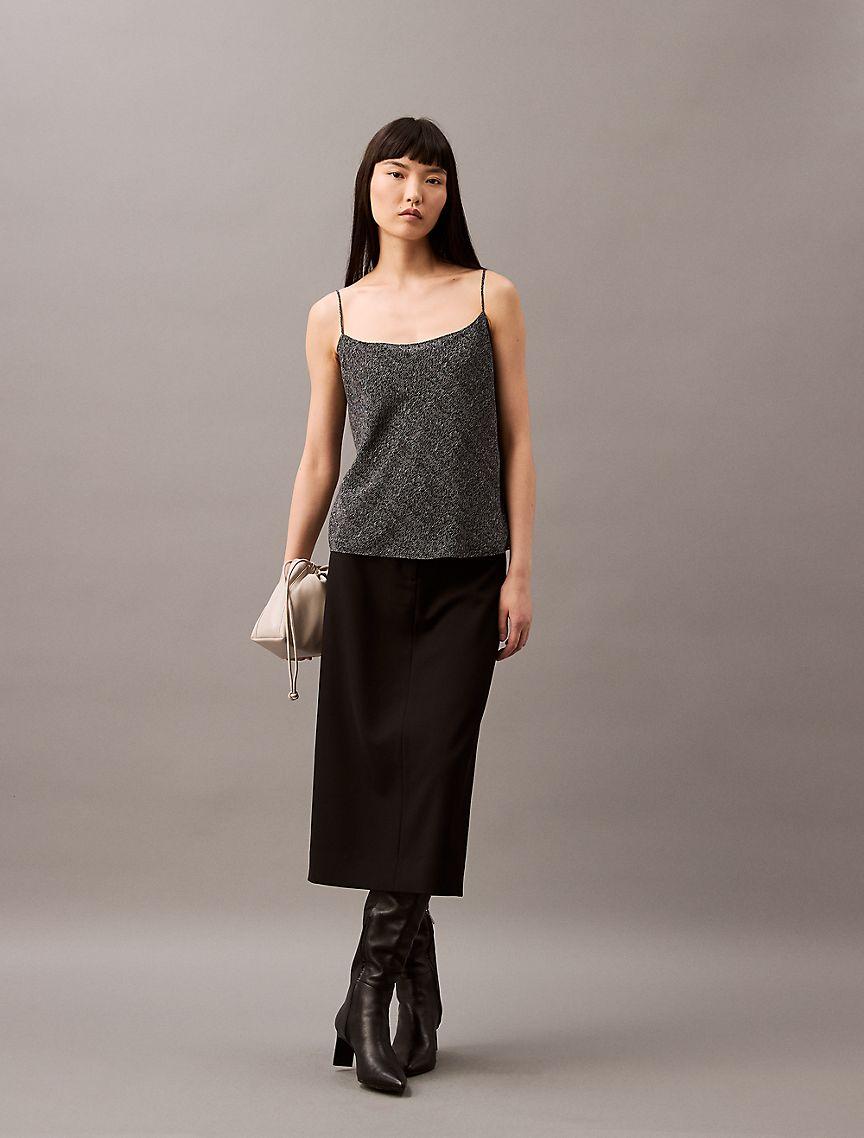 Chiffon Printed Relaxed Camisole Product Image