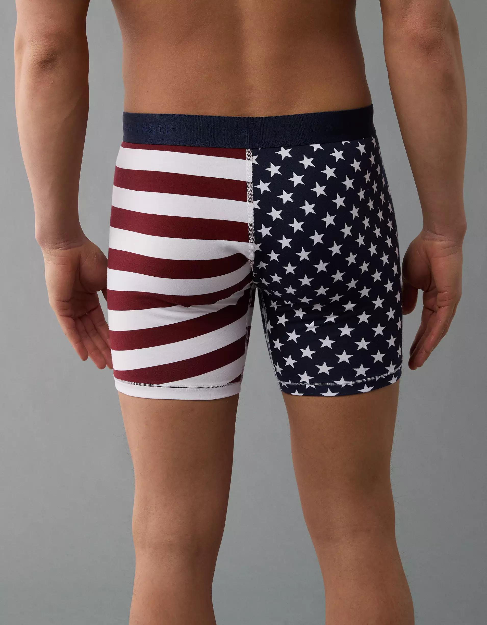 AEO Men's Mushrooms 6" Flex Boxer Brief Product Image