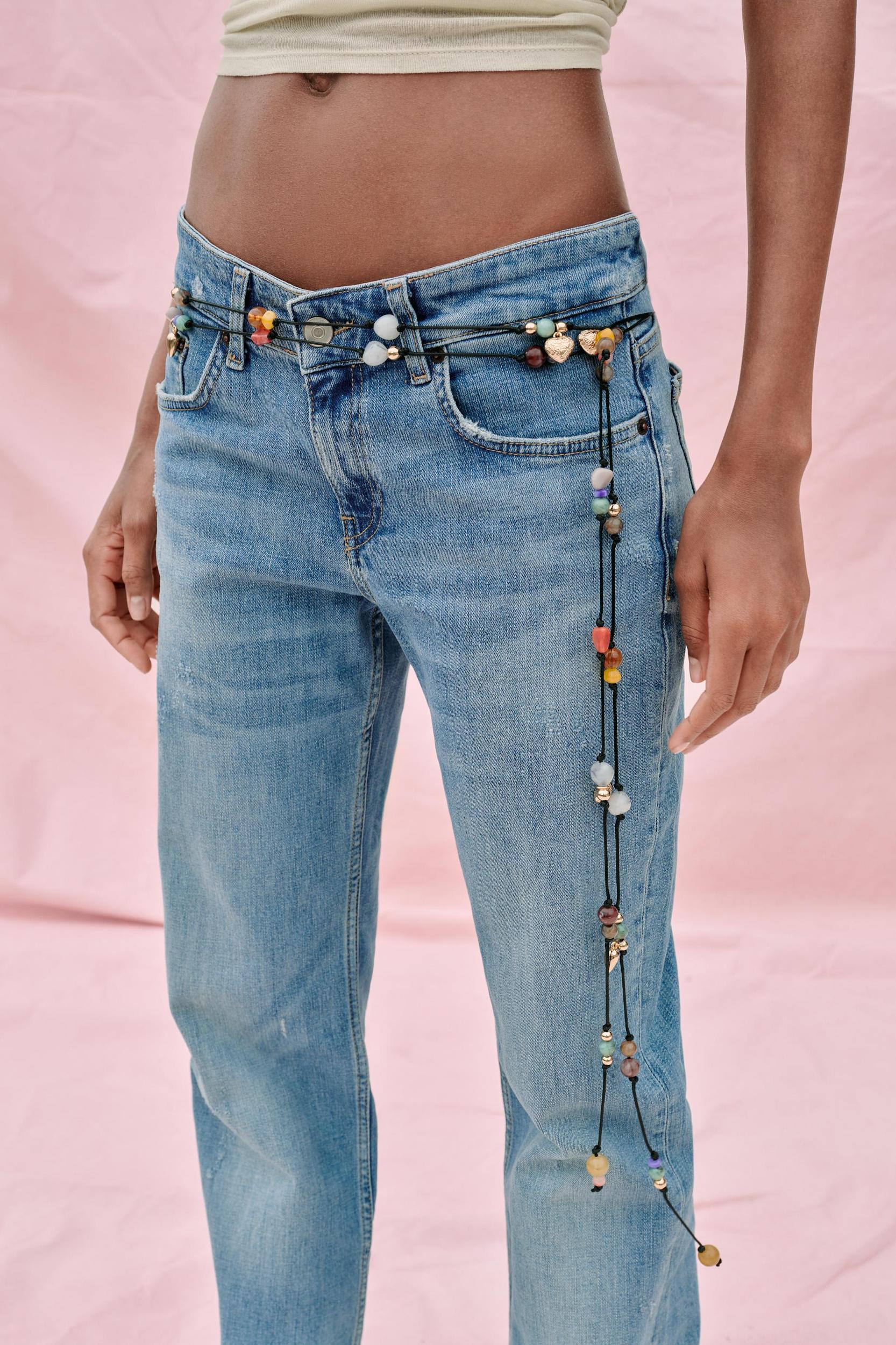 MULTI-POSITION BEADED CORD NECKLACE Product Image