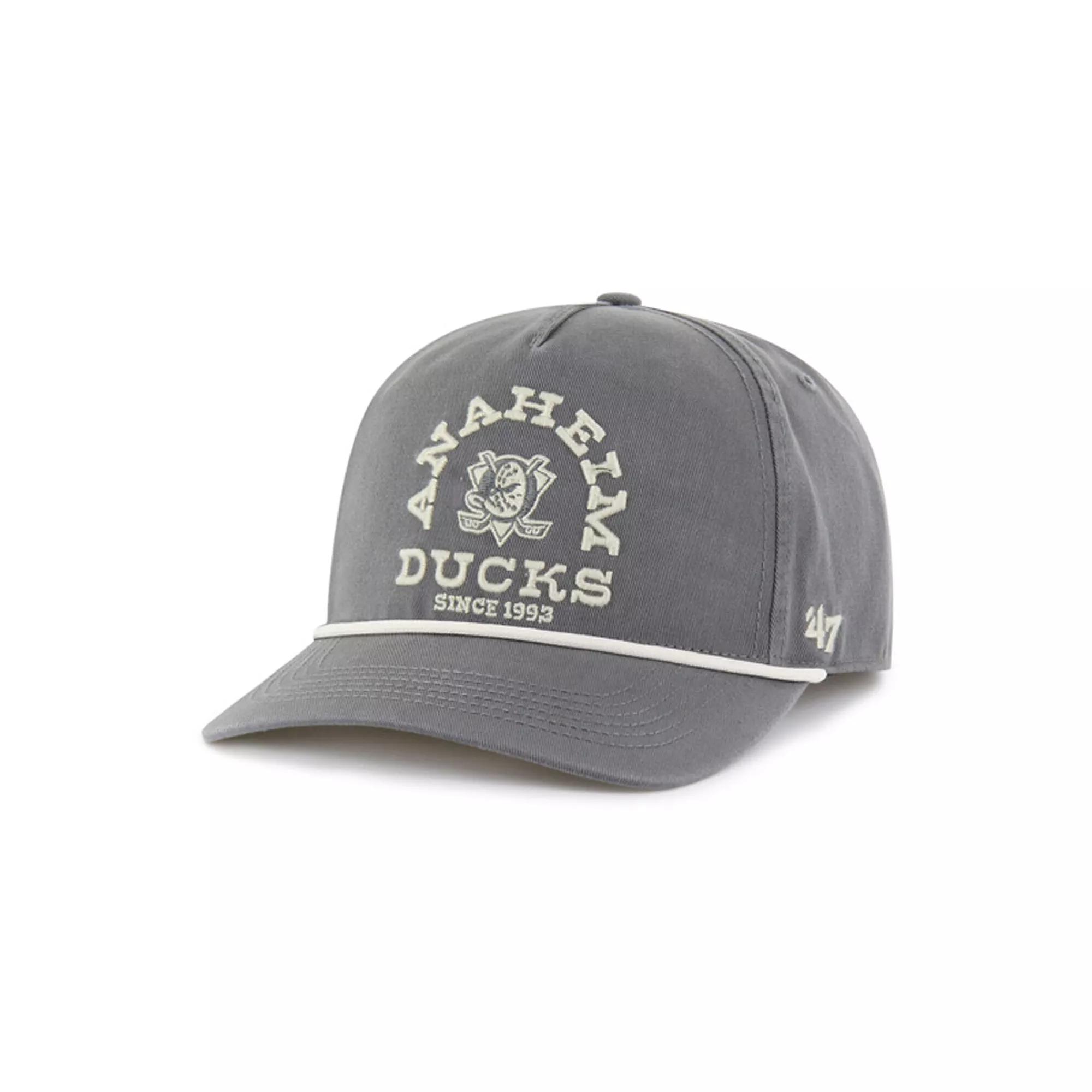 Men's '47 Charcoal Anaheim Ducks Canyon Ranchero Hitch Adjustable Hat, Dks Charco Product Image