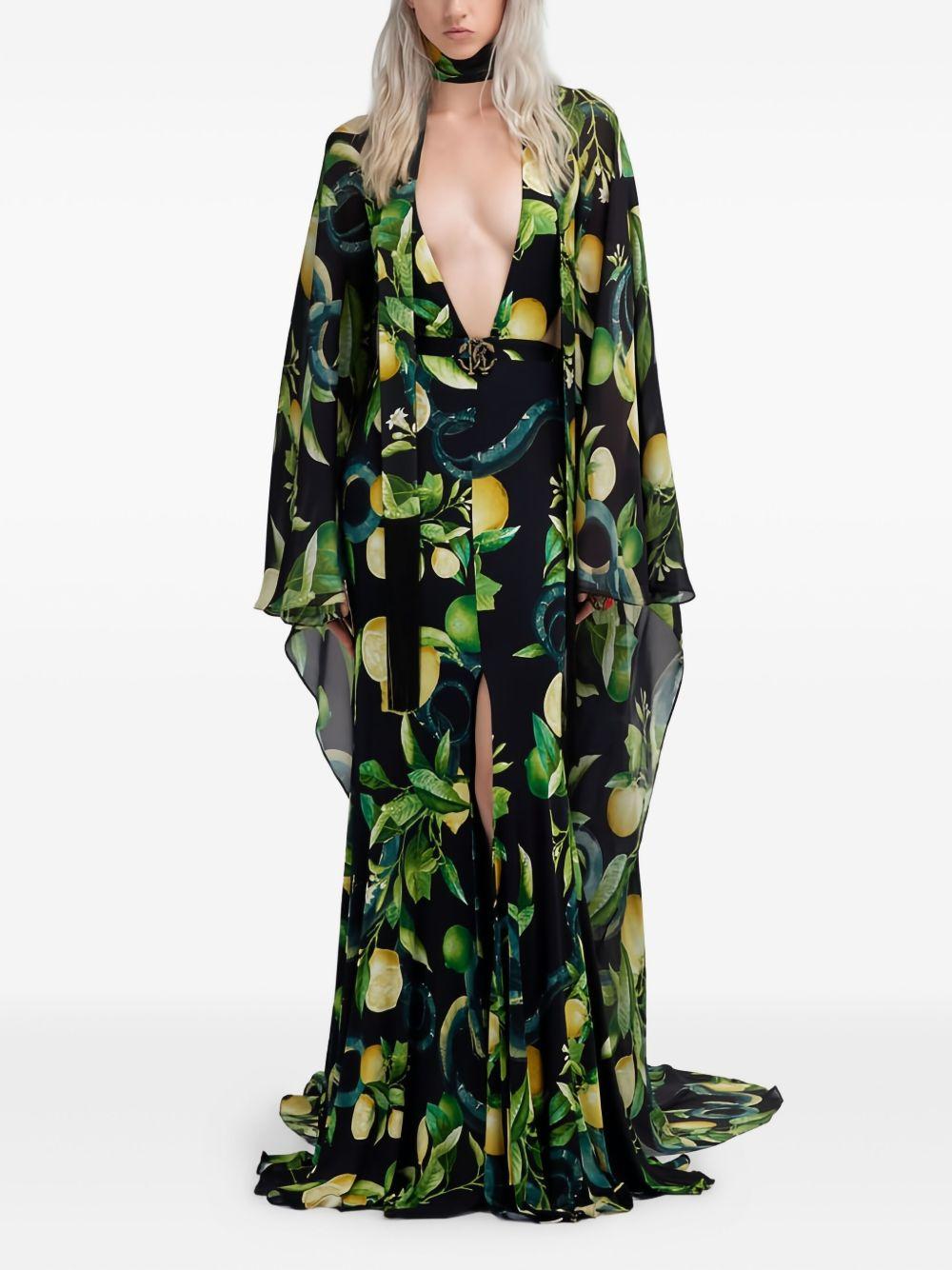 lemon-print dress Product Image