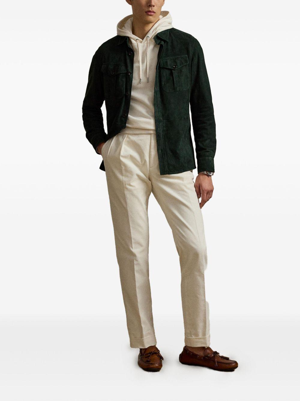 suede shirt jacket Product Image