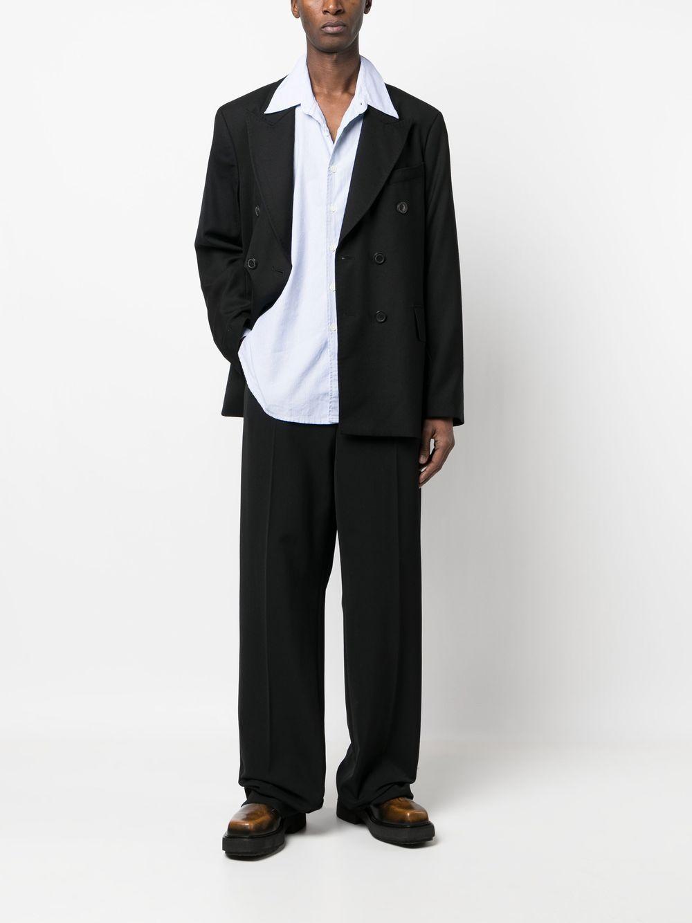 Unconstructed double-breasted blazer Product Image